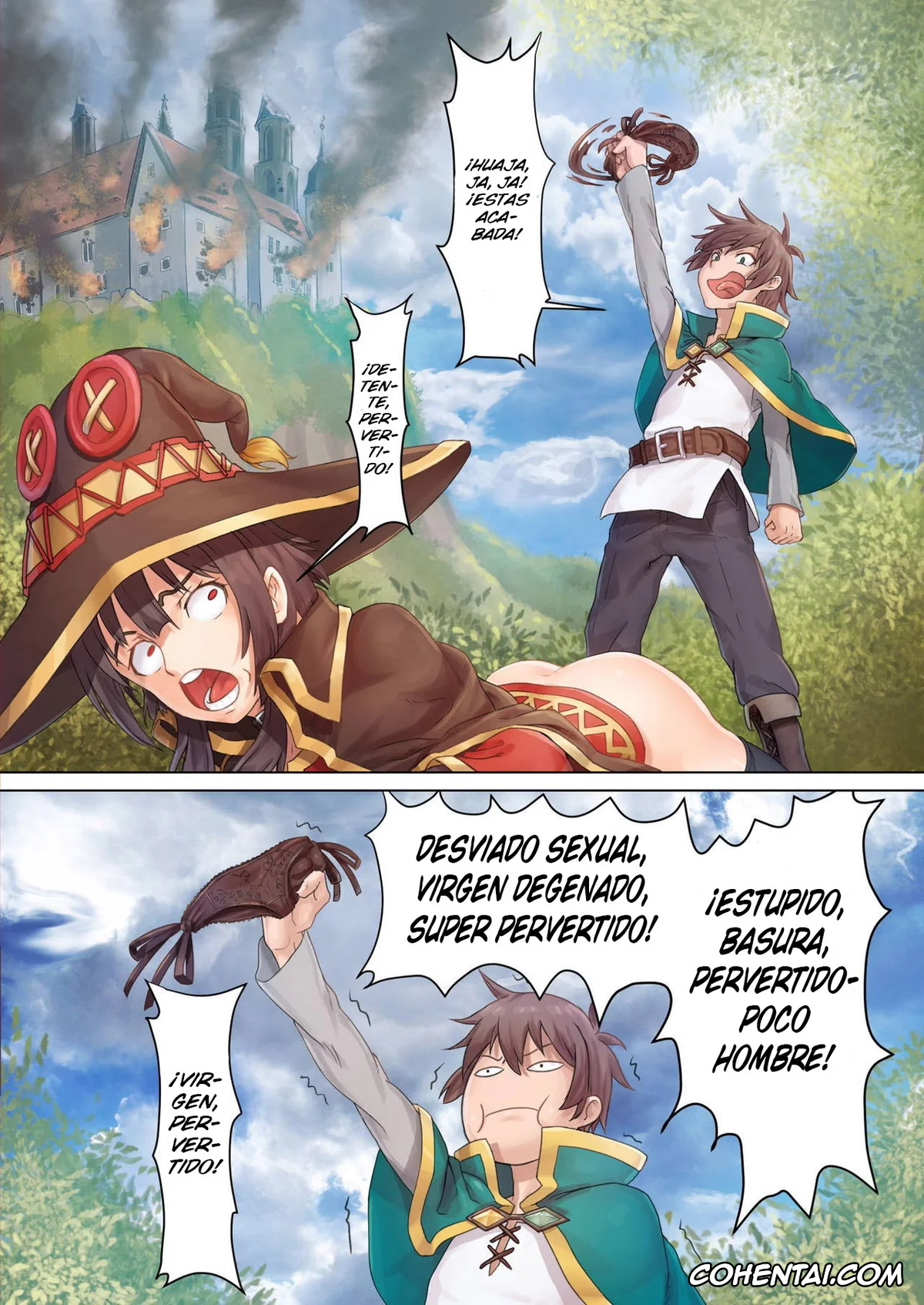 Kono Subarashii Sekai ni Syukufuku o! hentai, Kazuma Satou hentai, Megumin hentai, Kono Subarashii Mahoutsukai ni Maryoku Hokyuu o! (Kono Subarashii Sekai ni Syukufuku o!), pagina 6