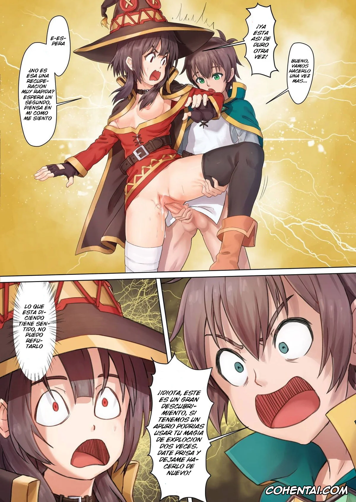 Kono Subarashii Sekai ni Syukufuku o! porno, Kazuma Satou porno, Megumin porno, Kono Subarashii Mahoutsukai ni Maryoku Hokyuu o! (Kono Subarashii Sekai ni Syukufuku o!), pagina 17