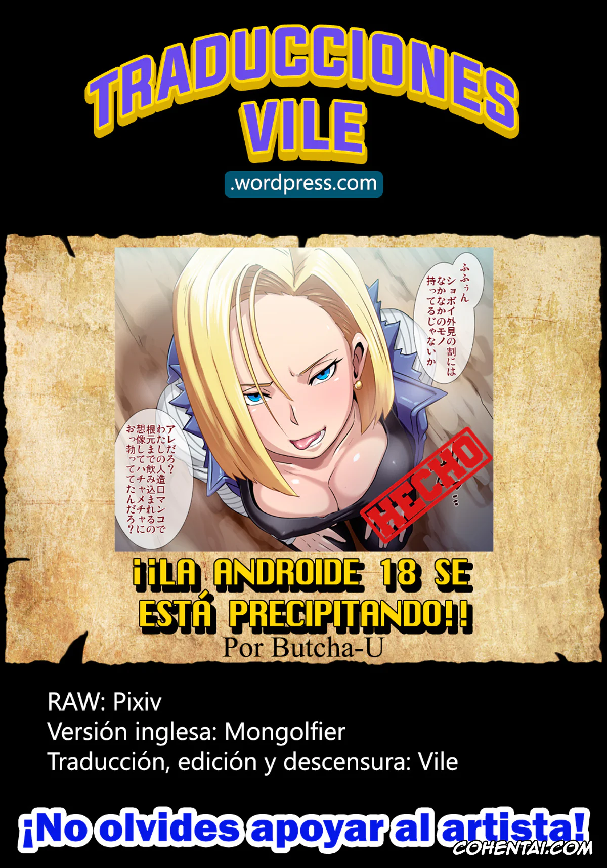 Dragon Ball Z hentai, Android 18 hentai, Hachamecha ga Oshiyosetekurun Ho~o!! (Dragon Ball Z), pagina 6