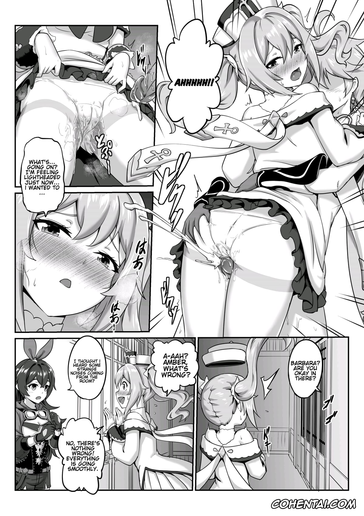 Genshin Impact xxx, Aether xxx, Barbara Pegg xxx, Barbara Star! Dush! (Genshin Impact), pagina 13