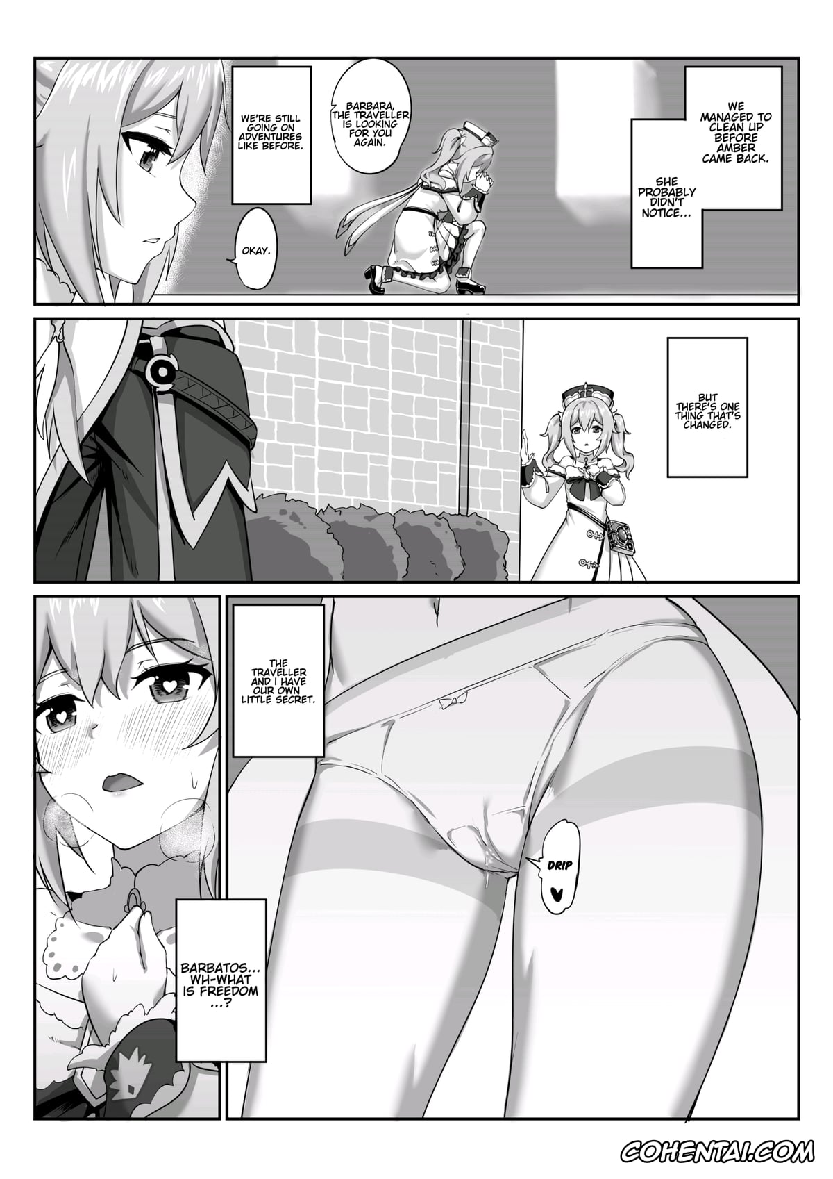Genshin Impact porno, Aether porno, Barbara Pegg porno, Barbara Star! Dush! (Genshin Impact), pagina 23