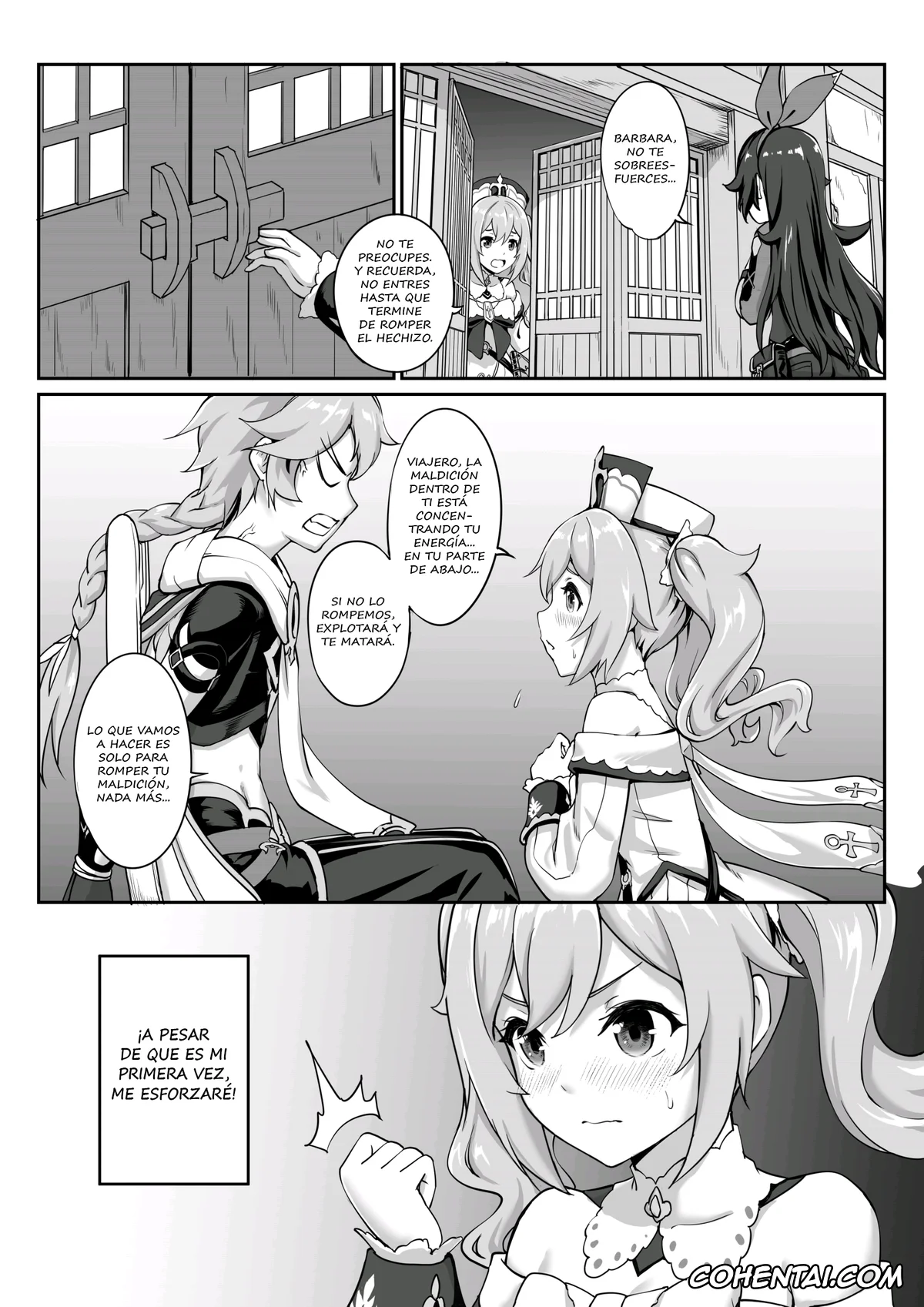 Genshin Impact porno, Aether porno, Barbara Pegg porno, Barbara Star! Dush! (Genshin Impact), pagina 5