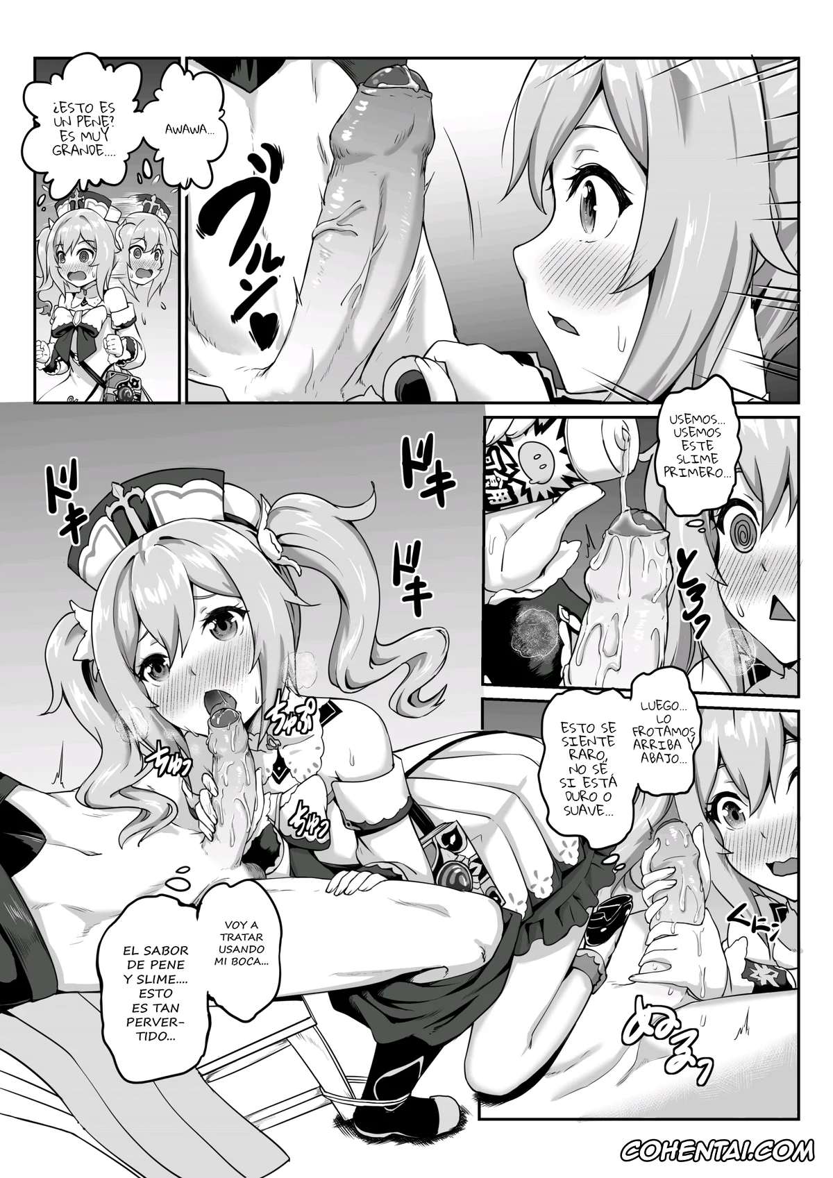 Genshin Impact hentai, Aether hentai, Barbara Pegg hentai, Barbara Star! Dush! (Genshin Impact), pagina 6