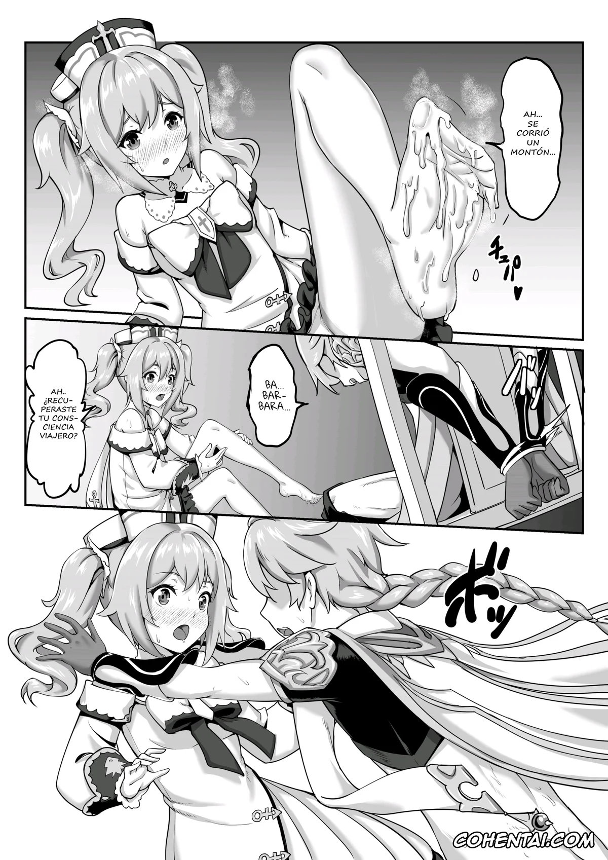 Genshin Impact xxx, Aether xxx, Barbara Pegg xxx, Barbara Star! Dush! (Genshin Impact), pagina 10