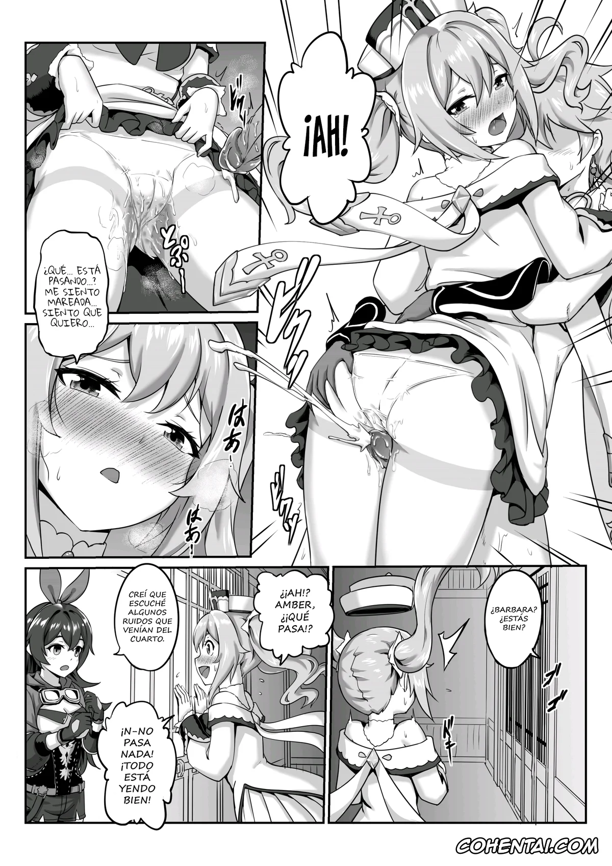 Genshin Impact xxx, Aether xxx, Barbara Pegg xxx, Barbara Star! Dush! (Genshin Impact), pagina 13
