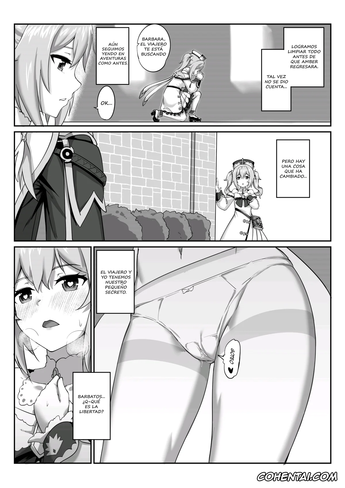Genshin Impact porno, Aether porno, Barbara Pegg porno, Barbara Star! Dush! (Genshin Impact), pagina 23