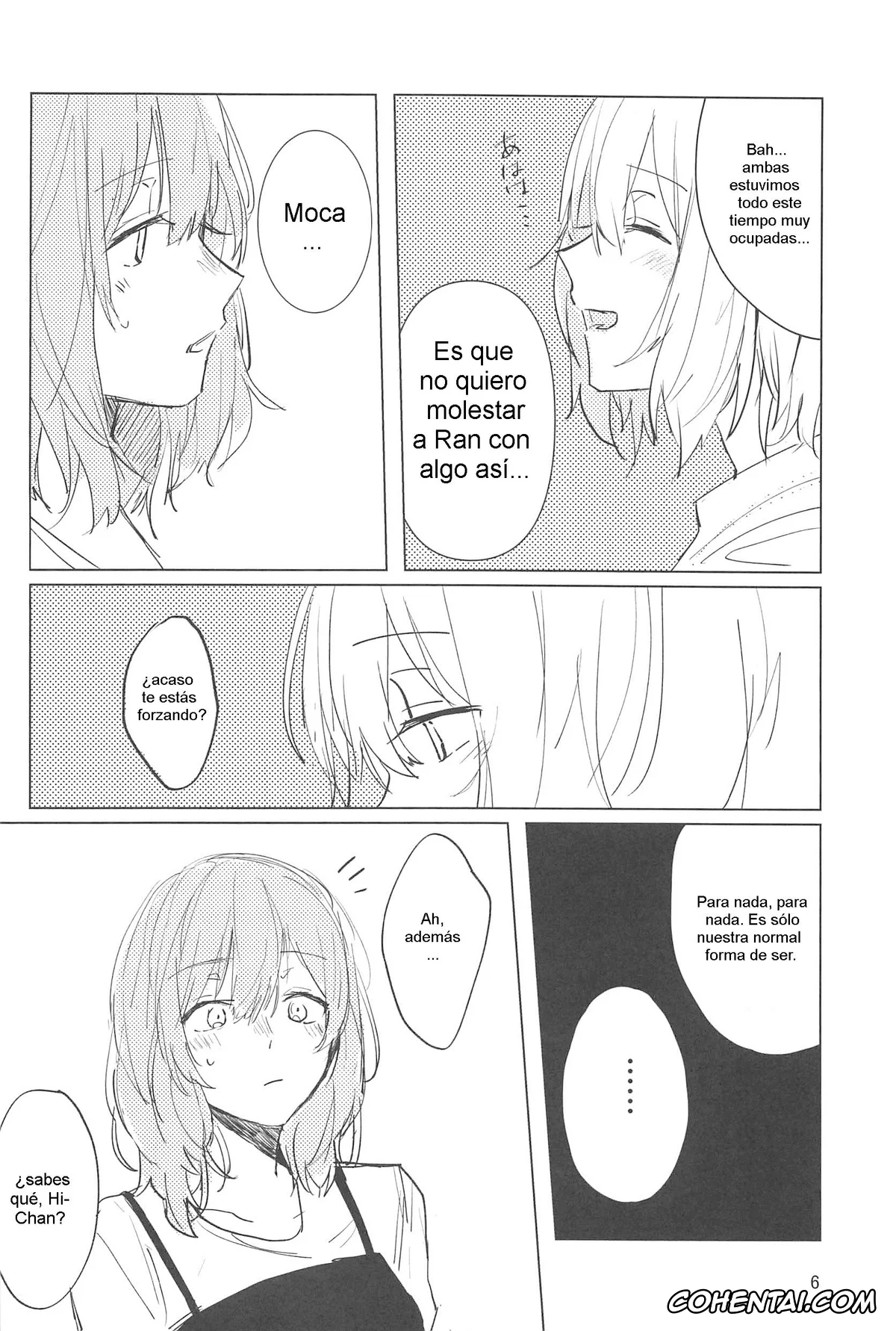 BanG Dream! porno, Moca Aoba porno, Ran Mitake porno, Sazanka no Saku Koro ni (BanG Dream!), pagina 5