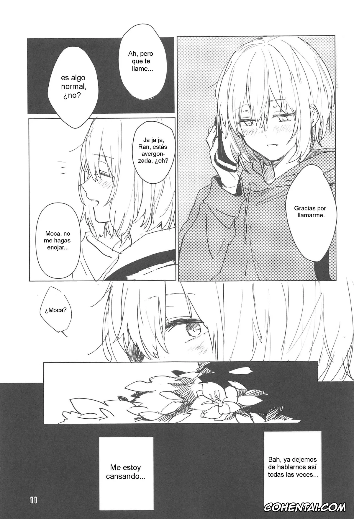 BanG Dream! xxx, Moca Aoba xxx, Ran Mitake xxx, Sazanka no Saku Koro ni (BanG Dream!), pagina 10