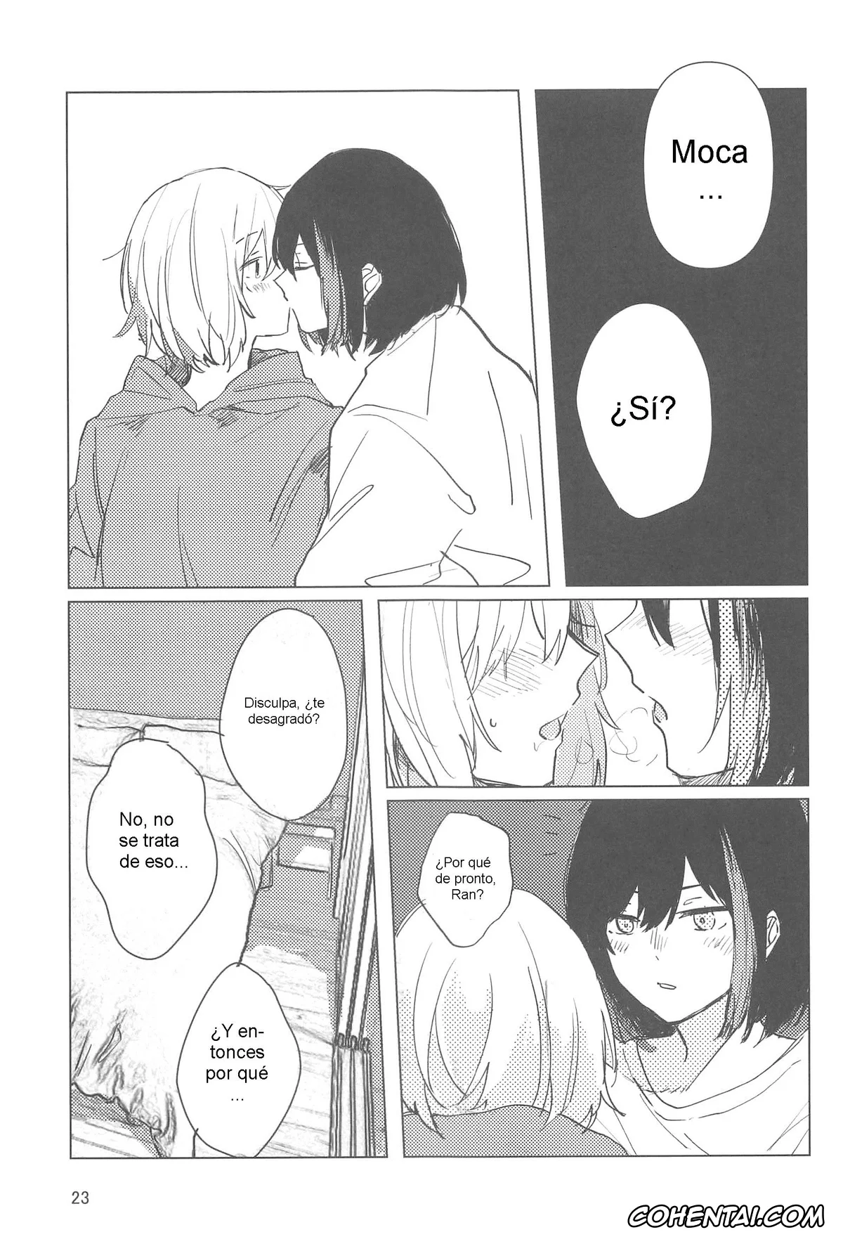 BanG Dream! xxx, Moca Aoba xxx, Ran Mitake xxx, Sazanka no Saku Koro ni (BanG Dream!), pagina 22