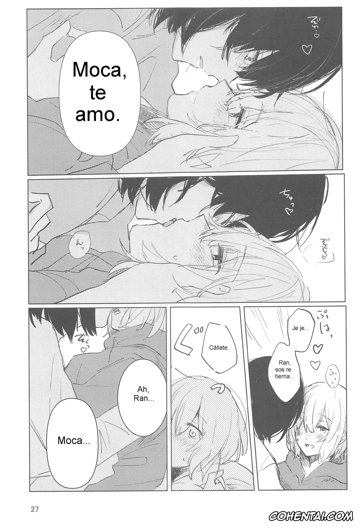 BanG Dream! porno, Moca Aoba porno, Ran Mitake porno, Sazanka no Saku Koro ni (BanG Dream!), pagina 26