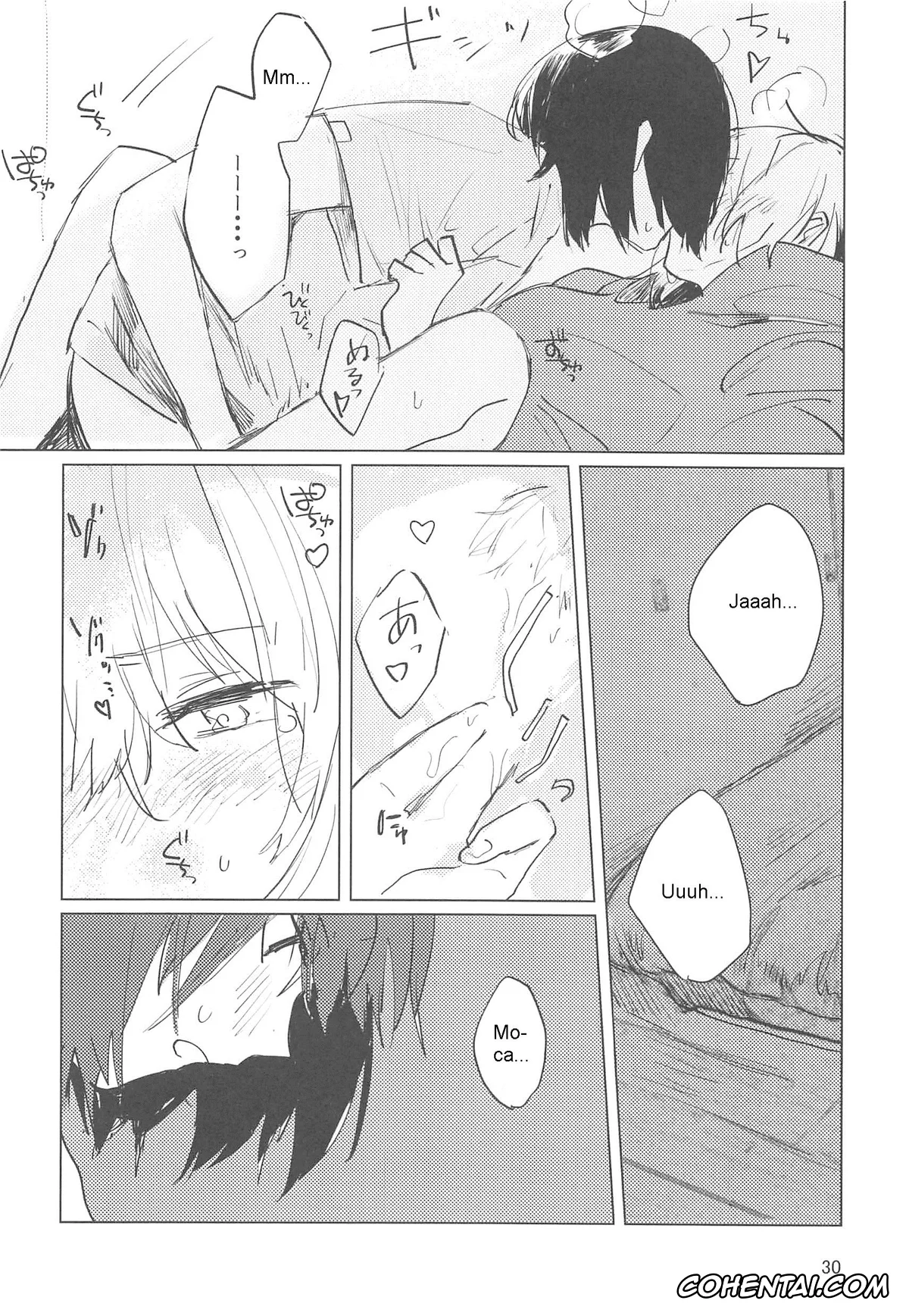 BanG Dream! porno, Moca Aoba porno, Ran Mitake porno, Sazanka no Saku Koro ni (BanG Dream!), pagina 29