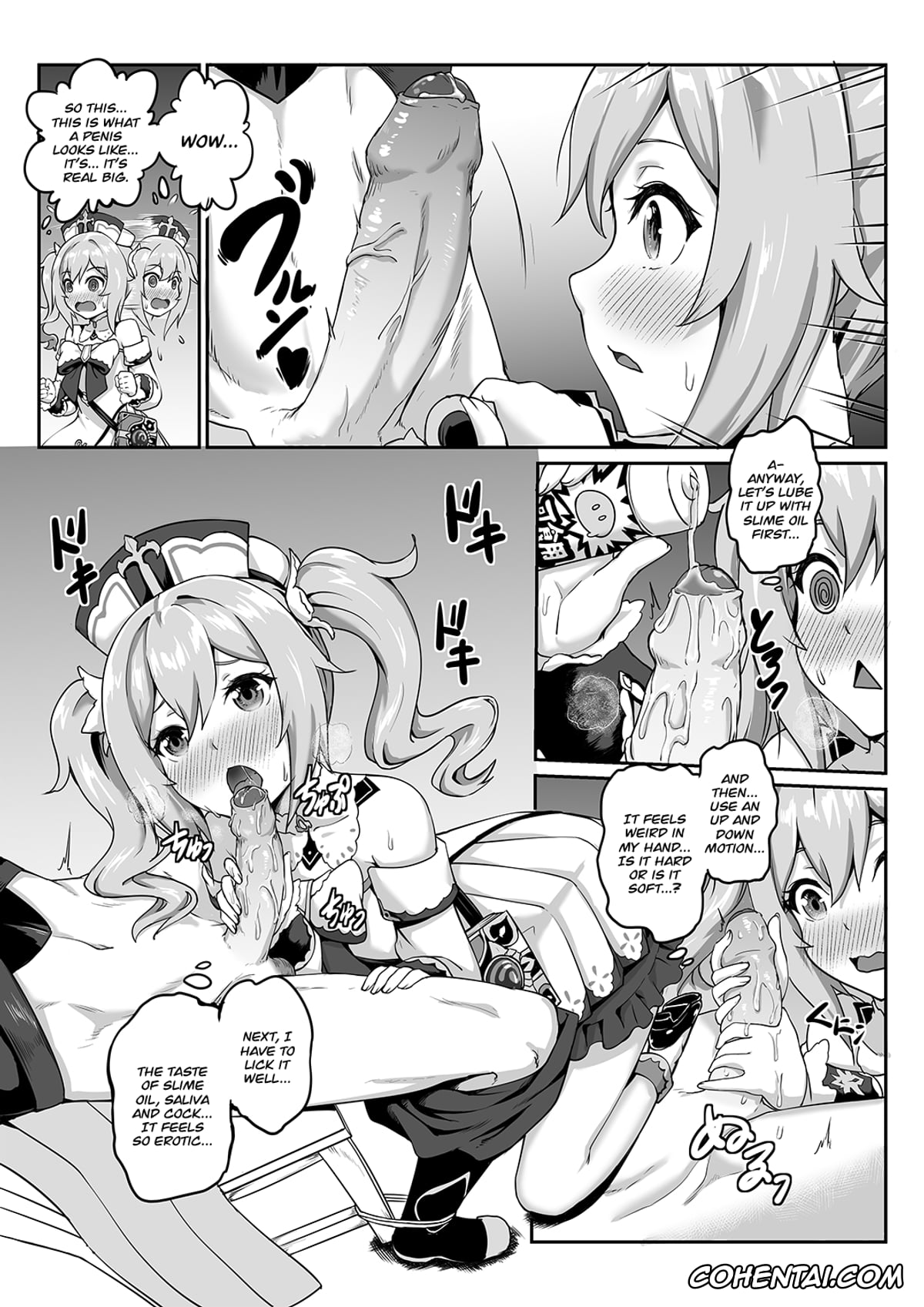 Genshin Impact hentai, Aether hentai, Barbara Pegg hentai, Barbara Star! Dush! (Genshin Impact), pagina 6