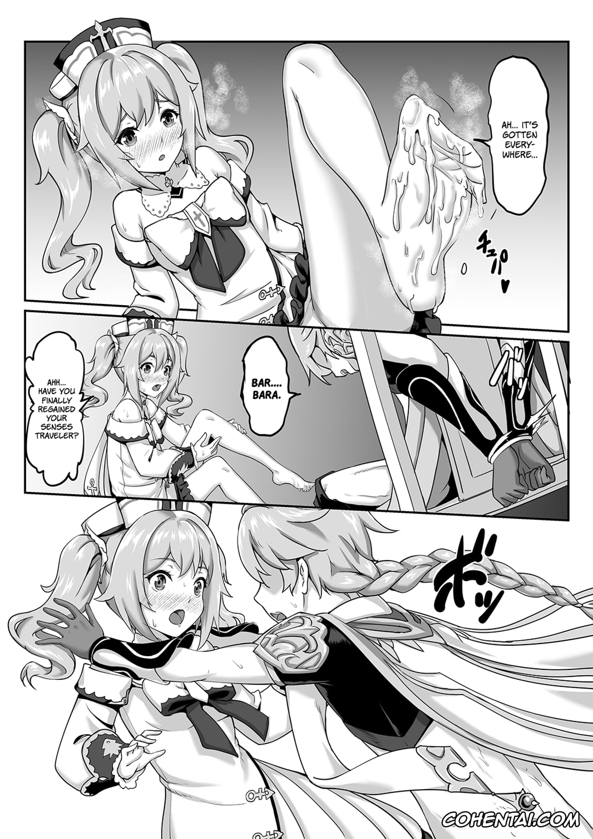 Genshin Impact xxx, Aether xxx, Barbara Pegg xxx, Barbara Star! Dush! (Genshin Impact), pagina 10