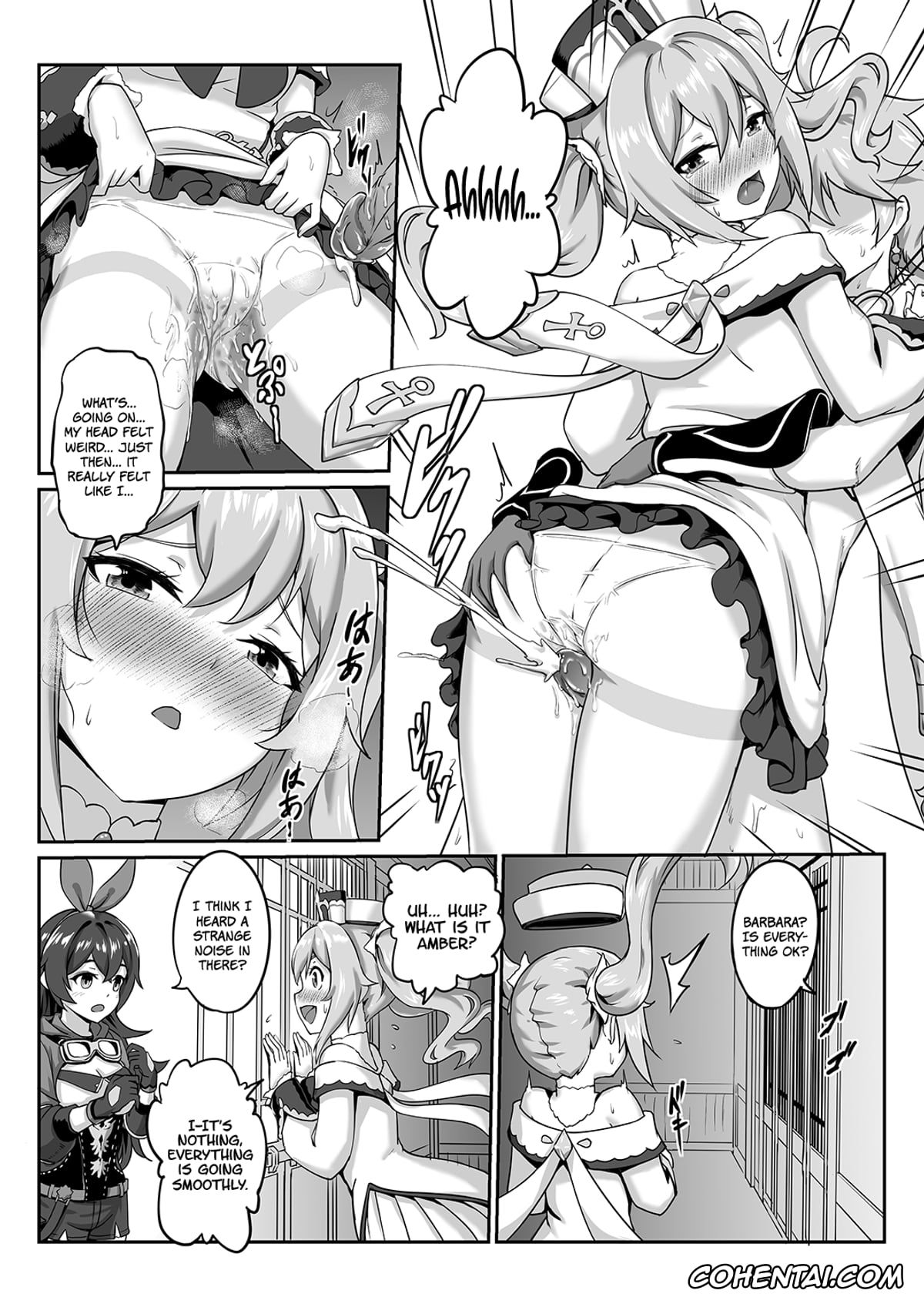 Genshin Impact xxx, Aether xxx, Barbara Pegg xxx, Barbara Star! Dush! (Genshin Impact), pagina 13