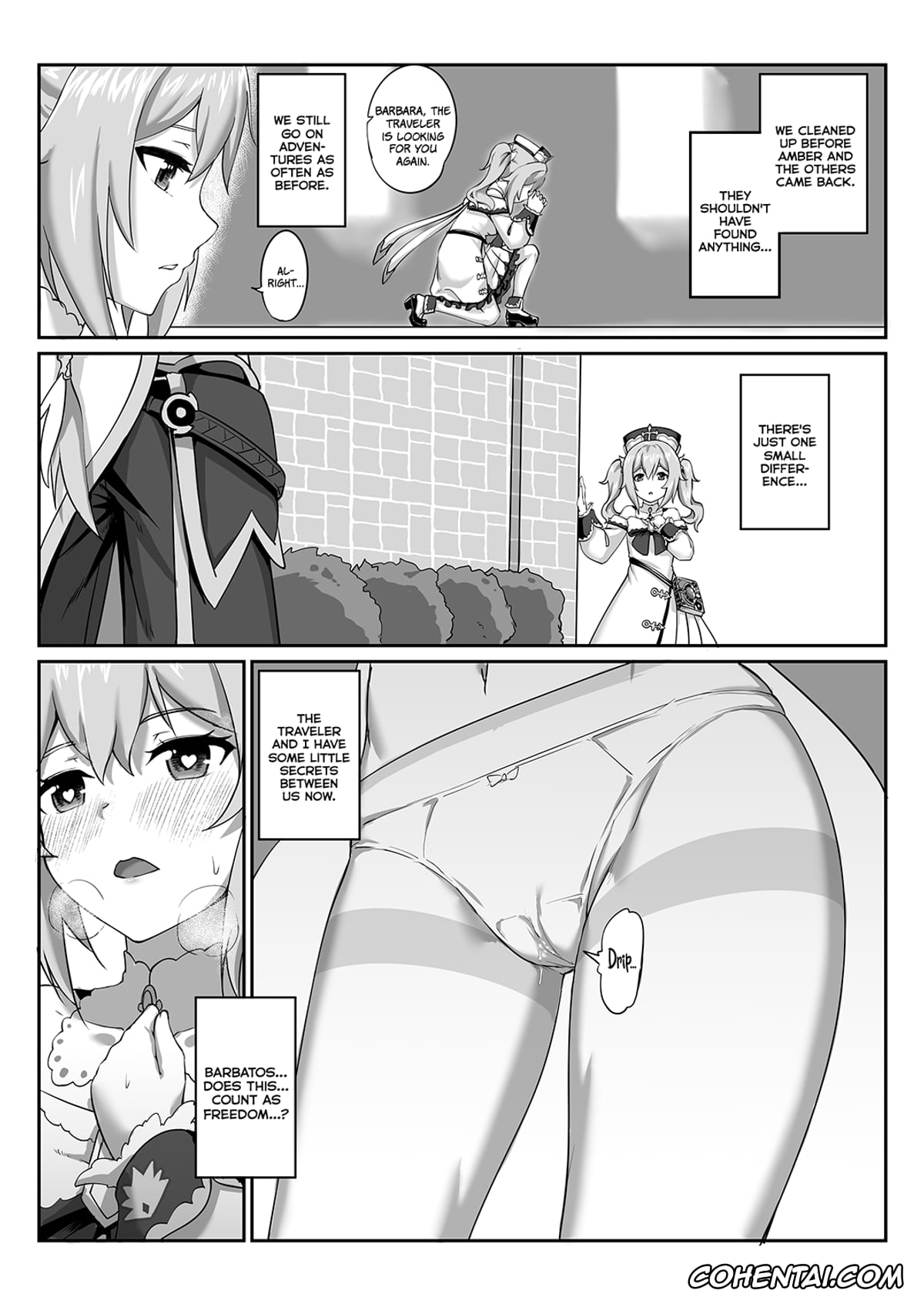 Genshin Impact porno, Aether porno, Barbara Pegg porno, Barbara Star! Dush! (Genshin Impact), pagina 23