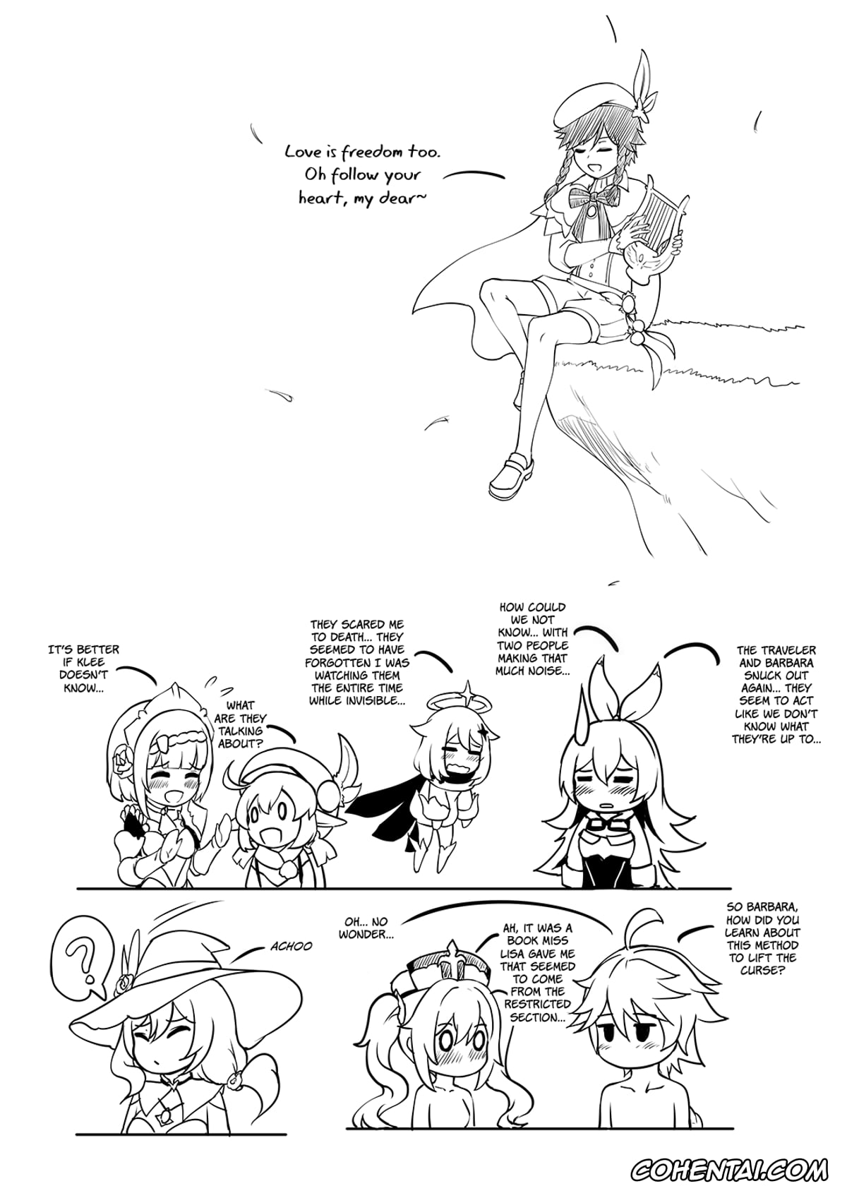 Genshin Impact hentai, Aether hentai, Barbara Pegg hentai, Barbara Star! Dush! (Genshin Impact), pagina 24