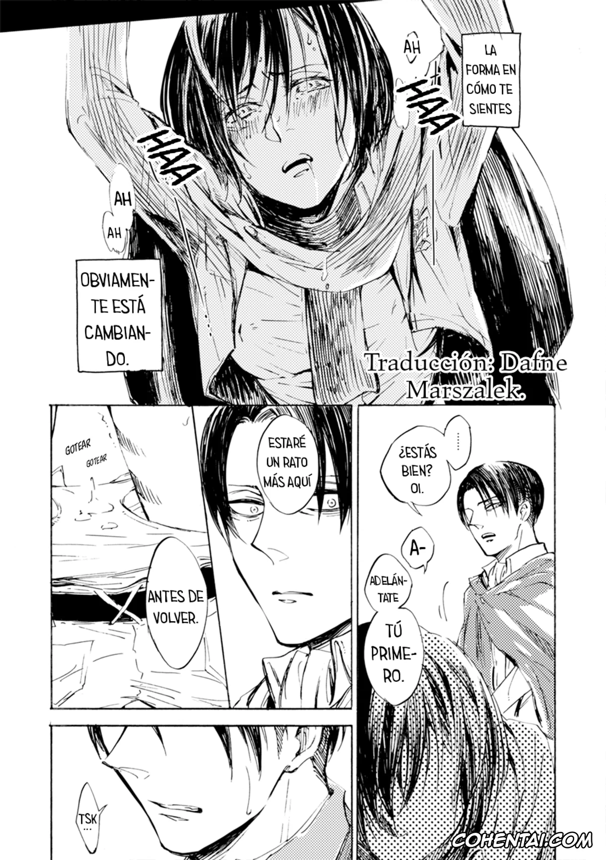 Shingeki No Kyojin | Attack On Titan porno, Levi Ackerman porno, Mikasa Ackerman porno, Freude (Shingeki no Kyojin), pagina 8
