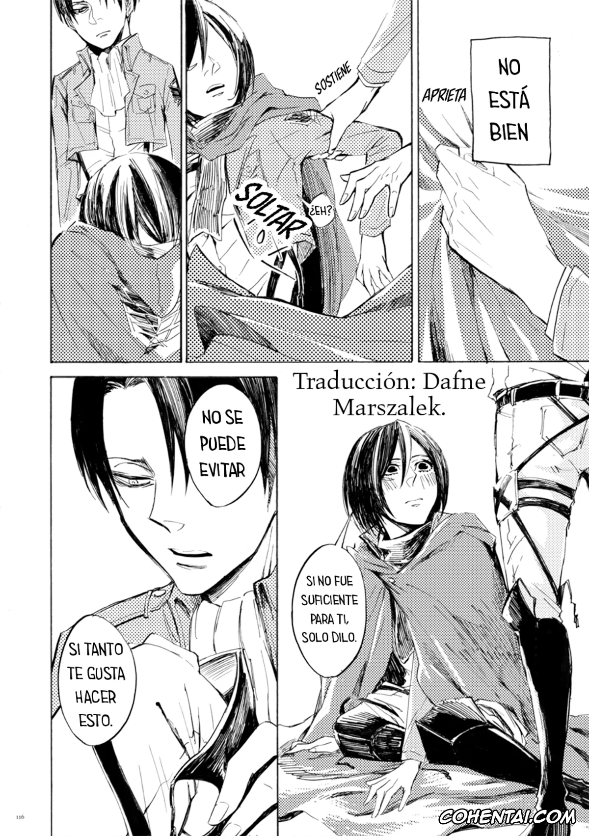 Shingeki No Kyojin | Attack On Titan hentai, Levi Ackerman hentai, Mikasa Ackerman hentai, Freude (Shingeki no Kyojin), pagina 9