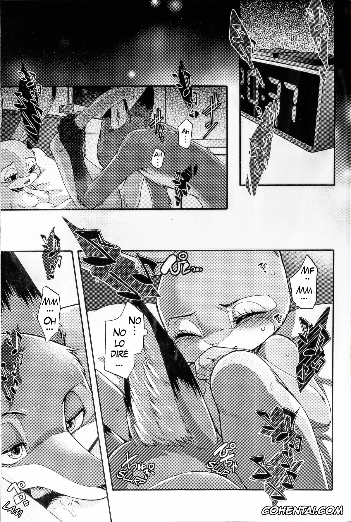 Zootopia hentai, Judy Hopps hentai, Nick Wilde hentai, Naki Rabbit (Zootopia), pagina 3