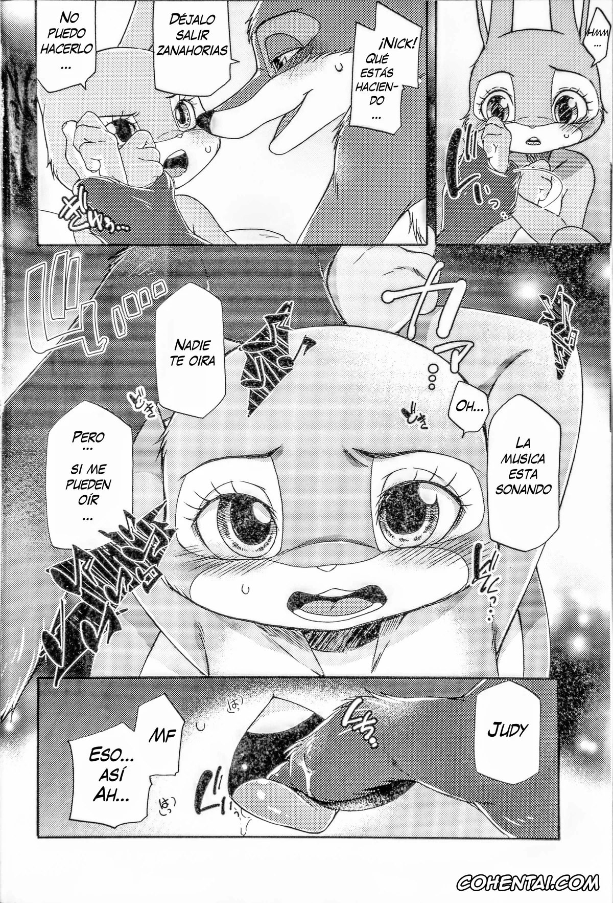 Zootopia xxx, Judy Hopps xxx, Nick Wilde xxx, Naki Rabbit (Zootopia), pagina 4