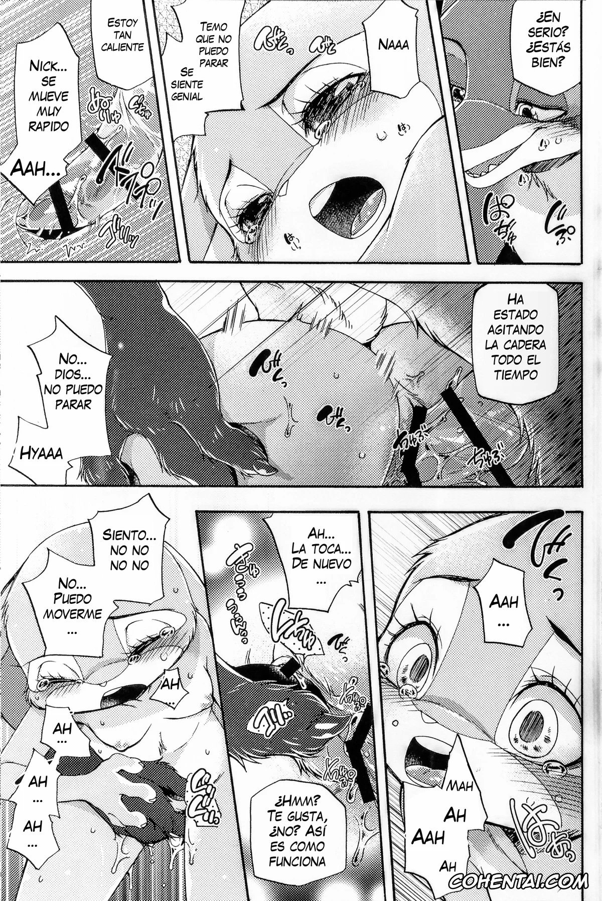 Zootopia porno, Judy Hopps porno, Nick Wilde porno, Naki Rabbit (Zootopia), pagina 17