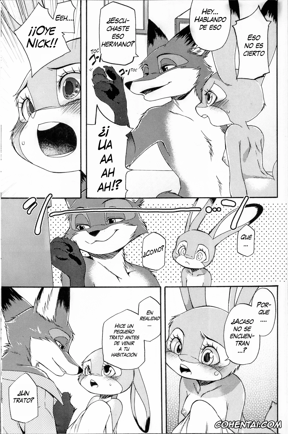 Zootopia porno, Judy Hopps porno, Nick Wilde porno, Naki Rabbit (Zootopia), pagina 23