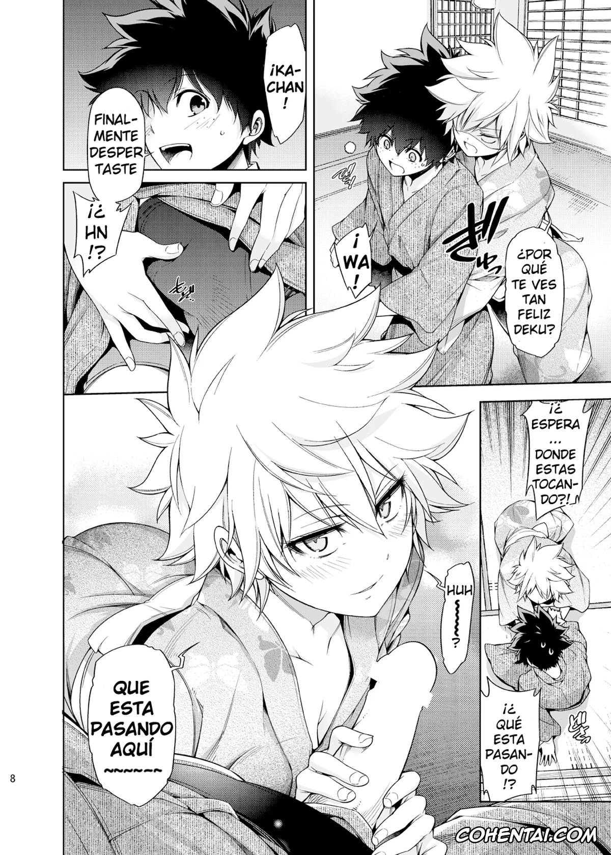 My Hero Academia | Boku No Hero Academia xxx, Izuku Midoriya xxx, Katsuki Bakugou xxx, Shouto Todoroki xxx, Boku no Iinazuke to Osananajimi ga Shuraba Sugiru Ver.4 (Boku no Hero Academia), pagina 7