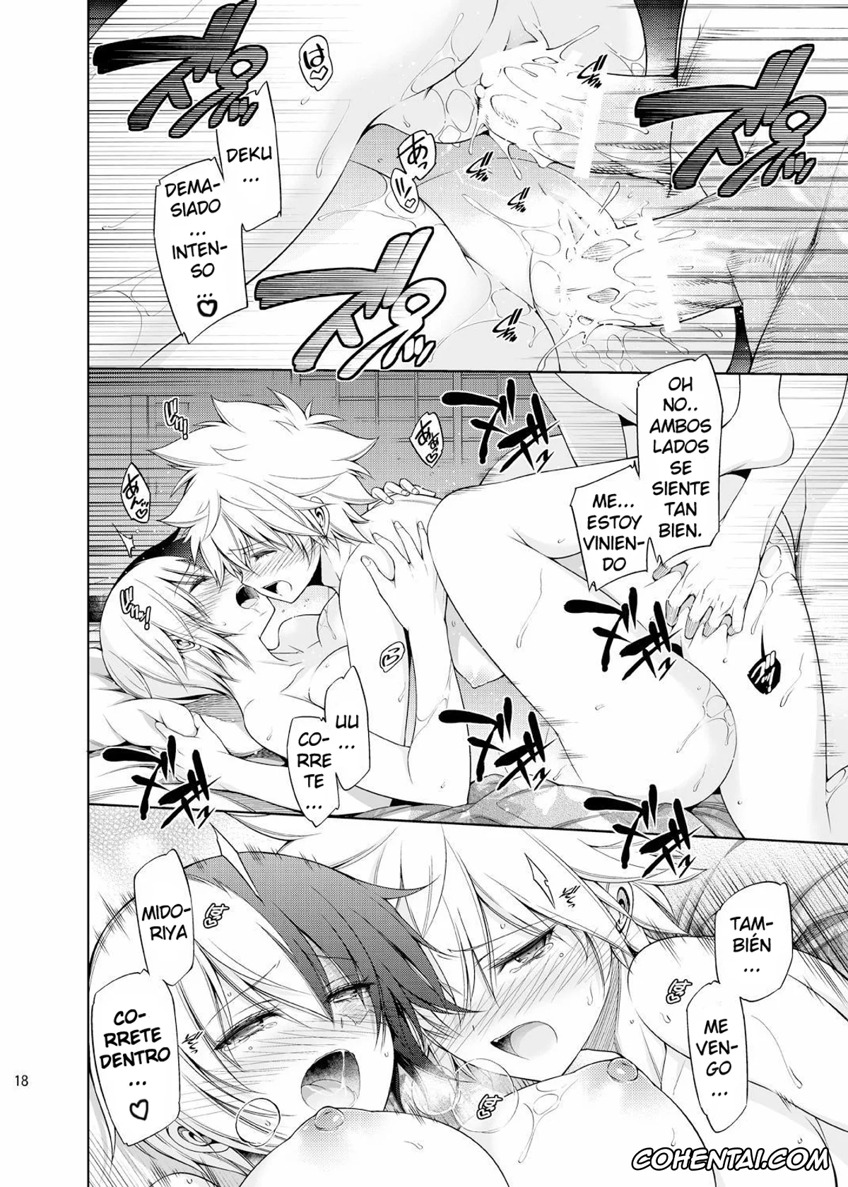 My Hero Academia | Boku No Hero Academia porno, Izuku Midoriya porno, Katsuki Bakugou porno, Shouto Todoroki porno, Boku no Iinazuke to Osananajimi ga Shuraba Sugiru Ver.4 (Boku no Hero Academia), pagina 17