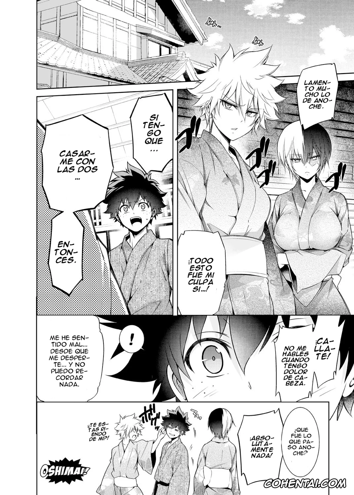 My Hero Academia | Boku No Hero Academia xxx, Izuku Midoriya xxx, Katsuki Bakugou xxx, Shouto Todoroki xxx, Boku no Iinazuke to Osananajimi ga Shuraba Sugiru Ver. 4 (Boku no Hero Academia), pagina 19