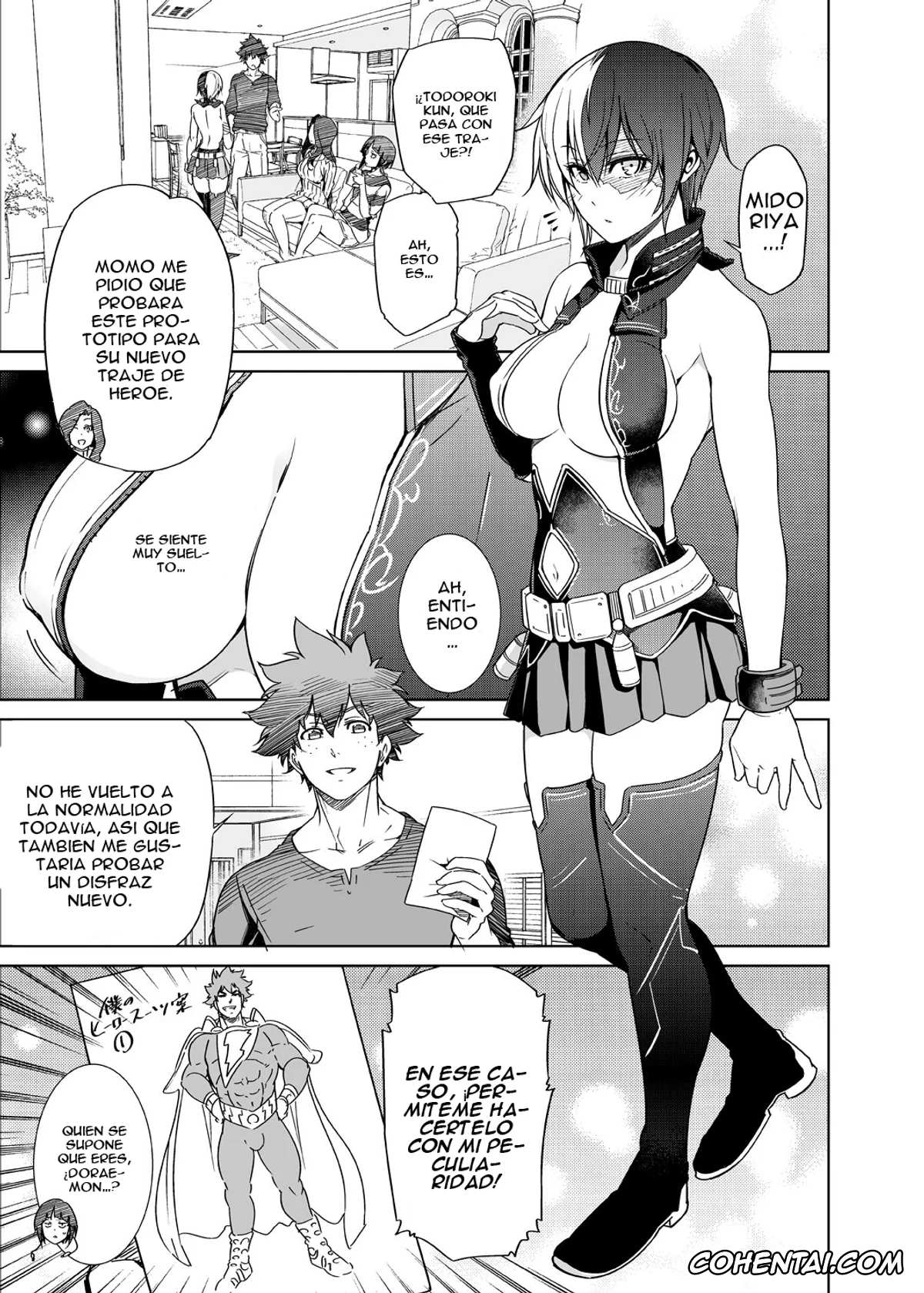 My Hero Academia | Boku No Hero Academia hentai, Izuku Midoriya hentai, Katsuki Bakugou hentai, Shouto Todoroki hentai, Boku no Iinazuke to Osananajimi ga Shuraba Sugiru Ver.5+5.5+COSPLAY (Boku no Hero Academia), pagina 27