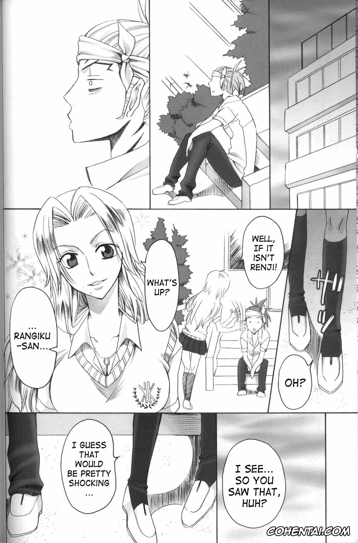 Bleach xxx, Ichigo Kurosaki xxx, Renji Abarai xxx, Rukia Kuchiki xxx, Kurosaki-ke no Shinigami (Bleach), pagina 13