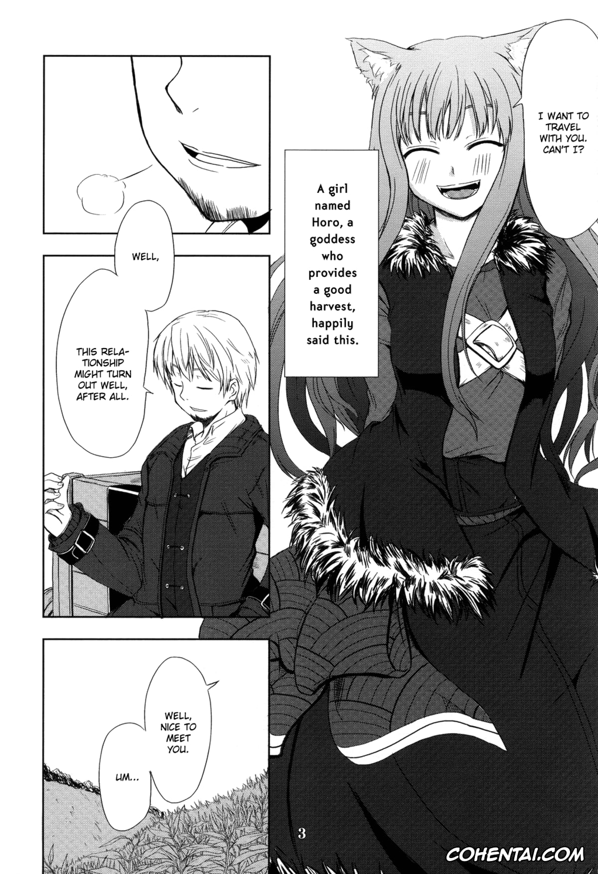 Spice And Wolf | Ookami To Koushinryou hentai, Holo hentai, Kraft Lawrence hentai, Ookami no Enbukyoku (Spice and Wolf), pagina 3