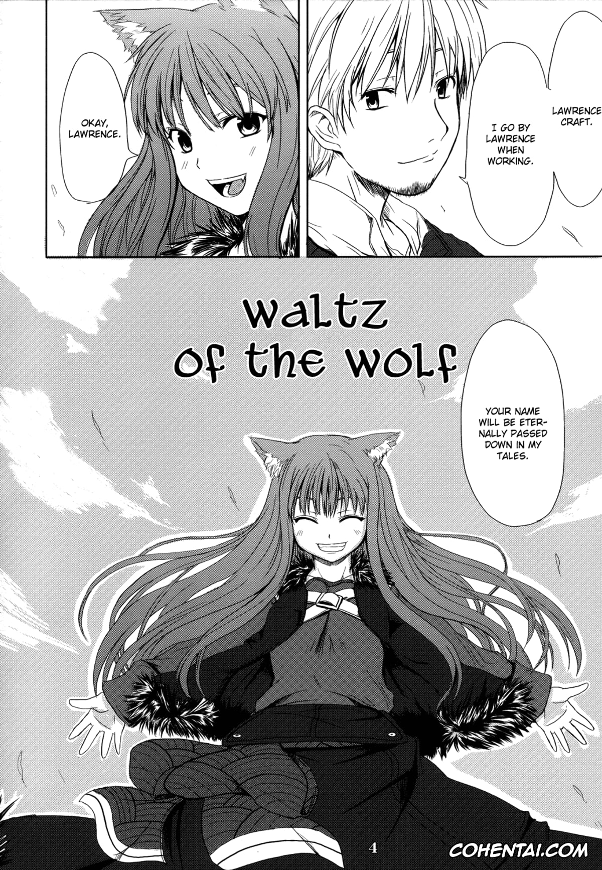 Spice And Wolf | Ookami To Koushinryou xxx, Holo xxx, Kraft Lawrence xxx, Ookami no Enbukyoku (Spice and Wolf), pagina 4