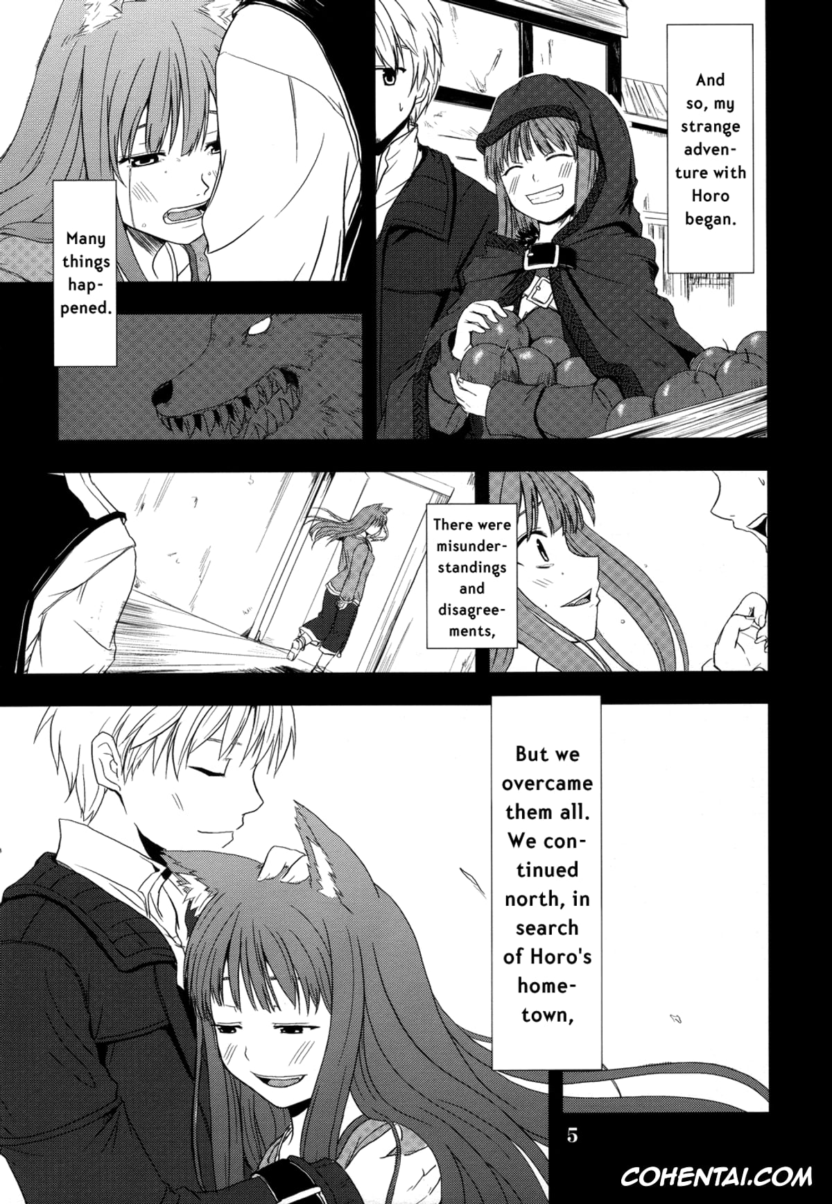 Spice And Wolf | Ookami To Koushinryou porno, Holo porno, Kraft Lawrence porno, Ookami no Enbukyoku (Spice and Wolf), pagina 5