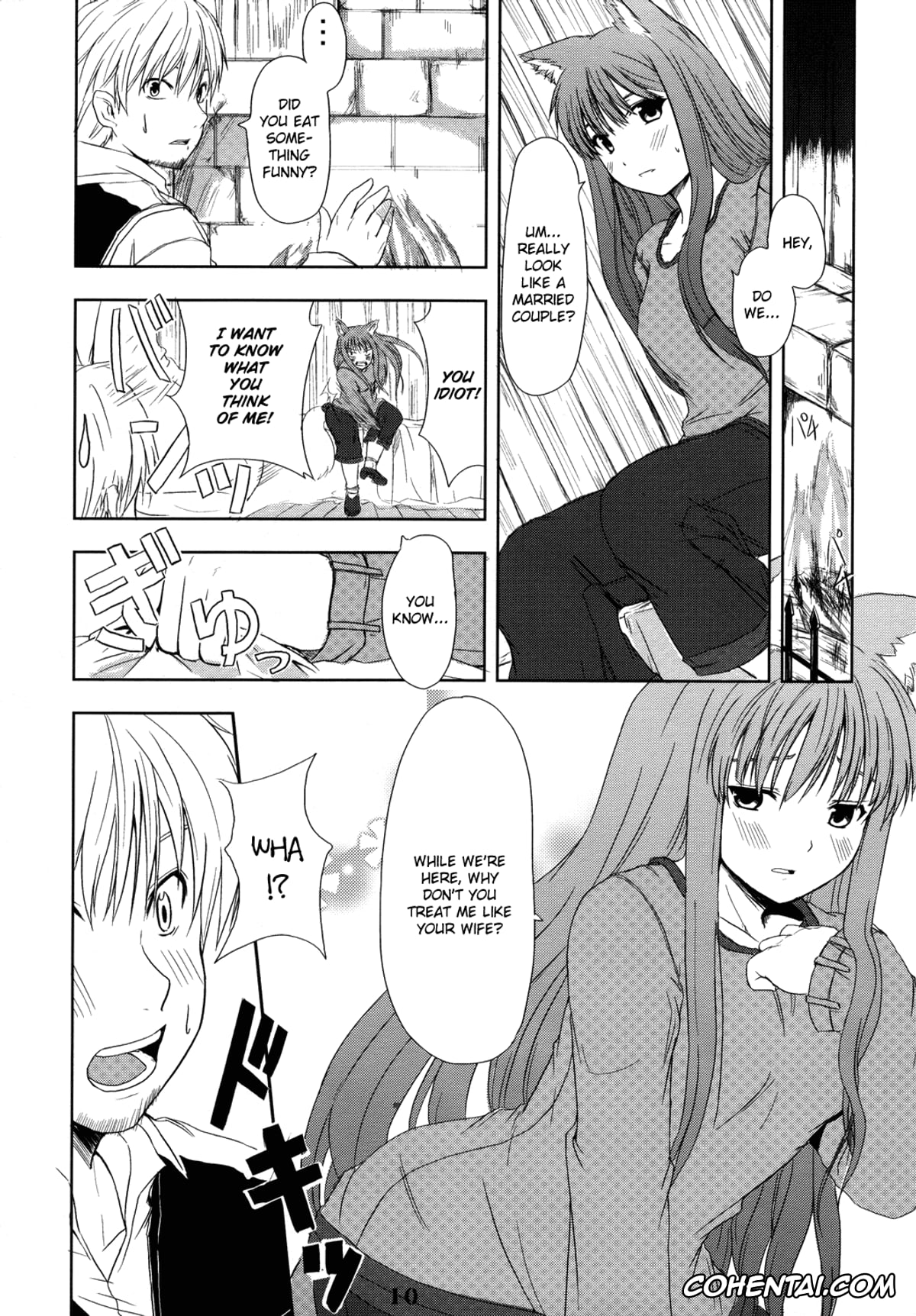 Spice And Wolf | Ookami To Koushinryou xxx, Holo xxx, Kraft Lawrence xxx, Ookami no Enbukyoku (Spice and Wolf), pagina 10