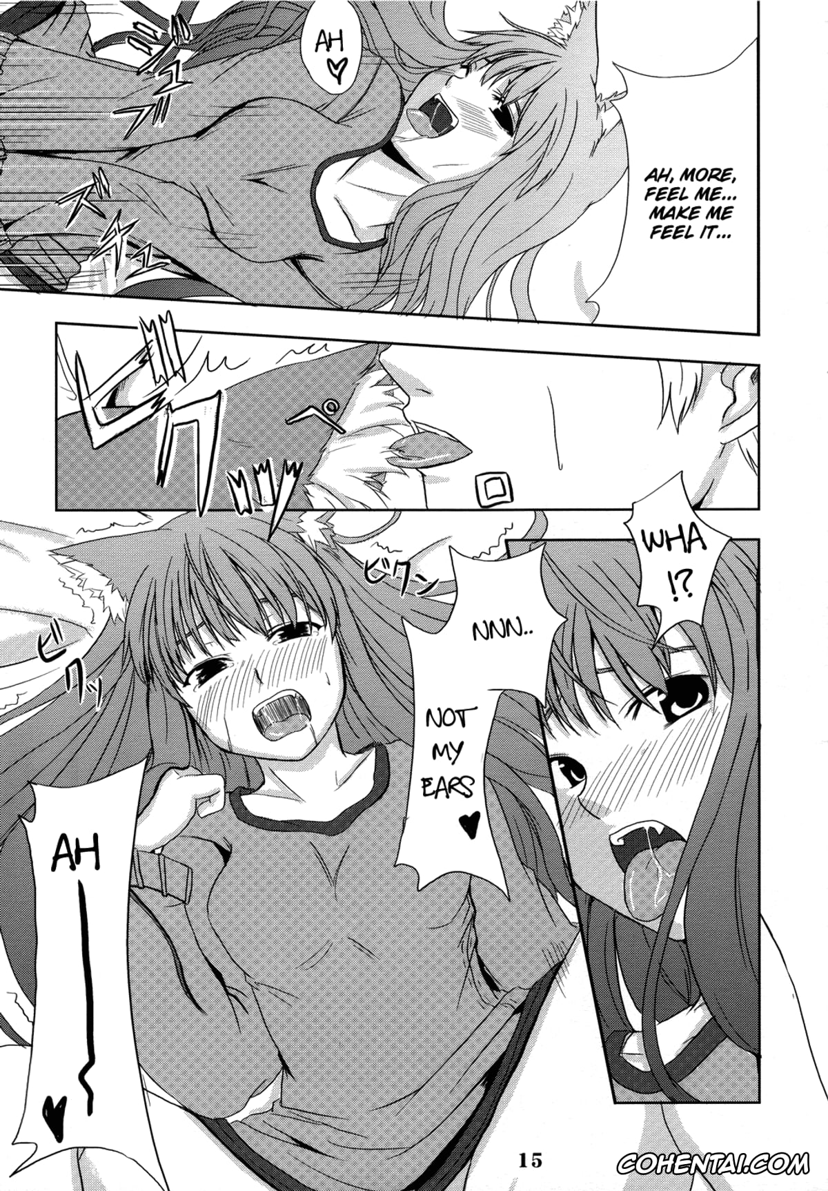 Spice And Wolf | Ookami To Koushinryou hentai, Holo hentai, Kraft Lawrence hentai, Ookami no Enbukyoku (Spice and Wolf), pagina 15