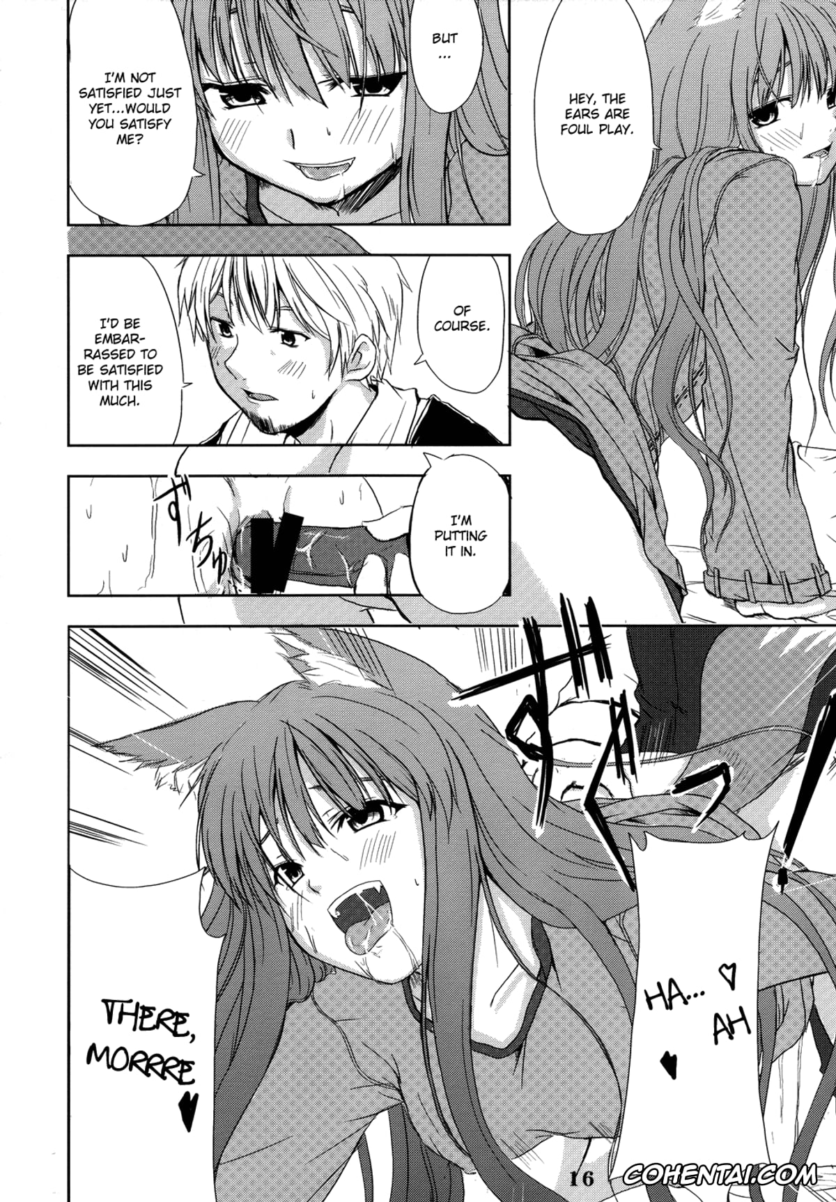 Spice And Wolf | Ookami To Koushinryou xxx, Holo xxx, Kraft Lawrence xxx, Ookami no Enbukyoku (Spice and Wolf), pagina 16