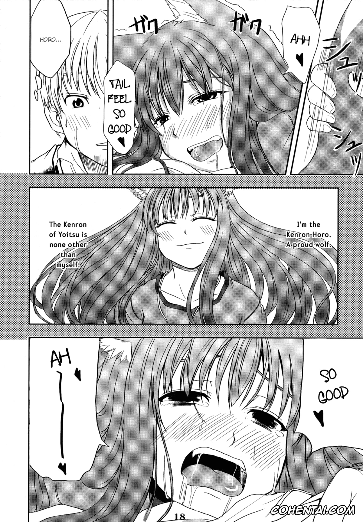 Spice And Wolf | Ookami To Koushinryou hentai, Holo hentai, Kraft Lawrence hentai, Ookami no Enbukyoku (Spice and Wolf), pagina 18