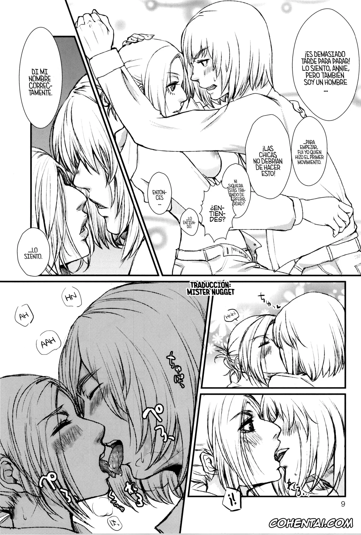 Shingeki No Kyojin | Attack On Titan porno, Annie Leonhart porno, Armin Arlert porno, Lion sudden change (Shingeki no Kyojin), pagina 8