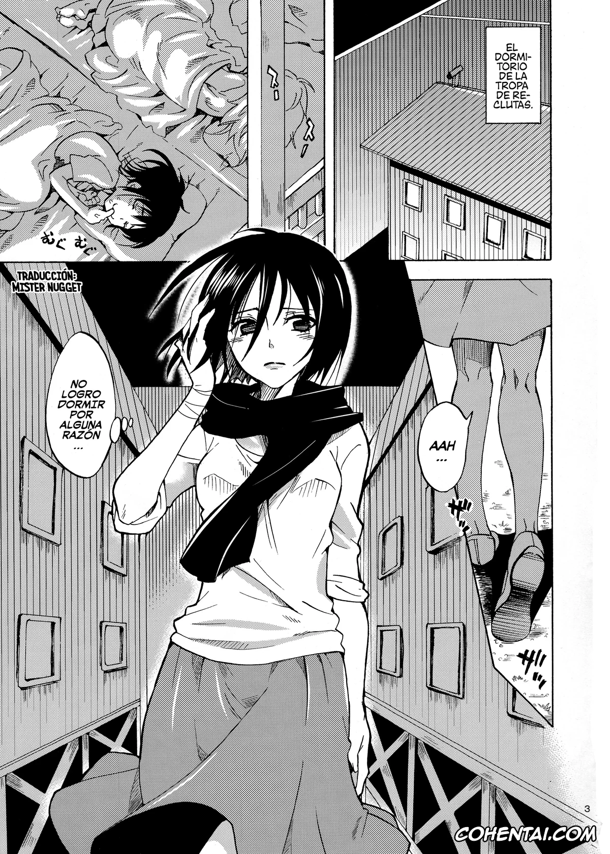 Shingeki No Kyojin | Attack On Titan hentai, Eren Jaeger hentai, Mikasa Ackerman hentai, Eren to Kozukuri Jissen! (Shingeki no Kyojin), pagina 3