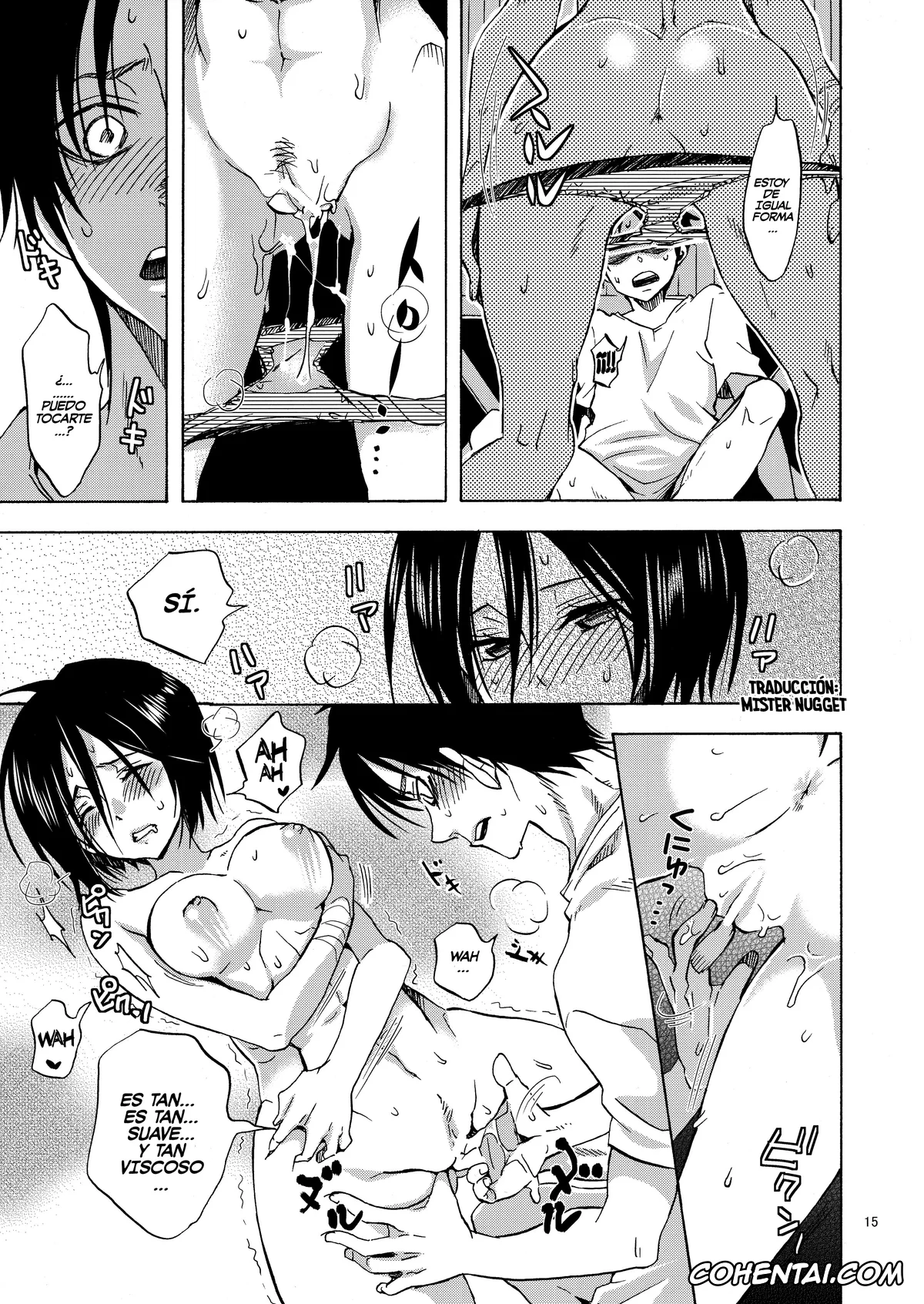 Shingeki No Kyojin | Attack On Titan hentai, Eren Jaeger hentai, Mikasa Ackerman hentai, Eren to Kozukuri Jissen! (Shingeki no Kyojin), pagina 15