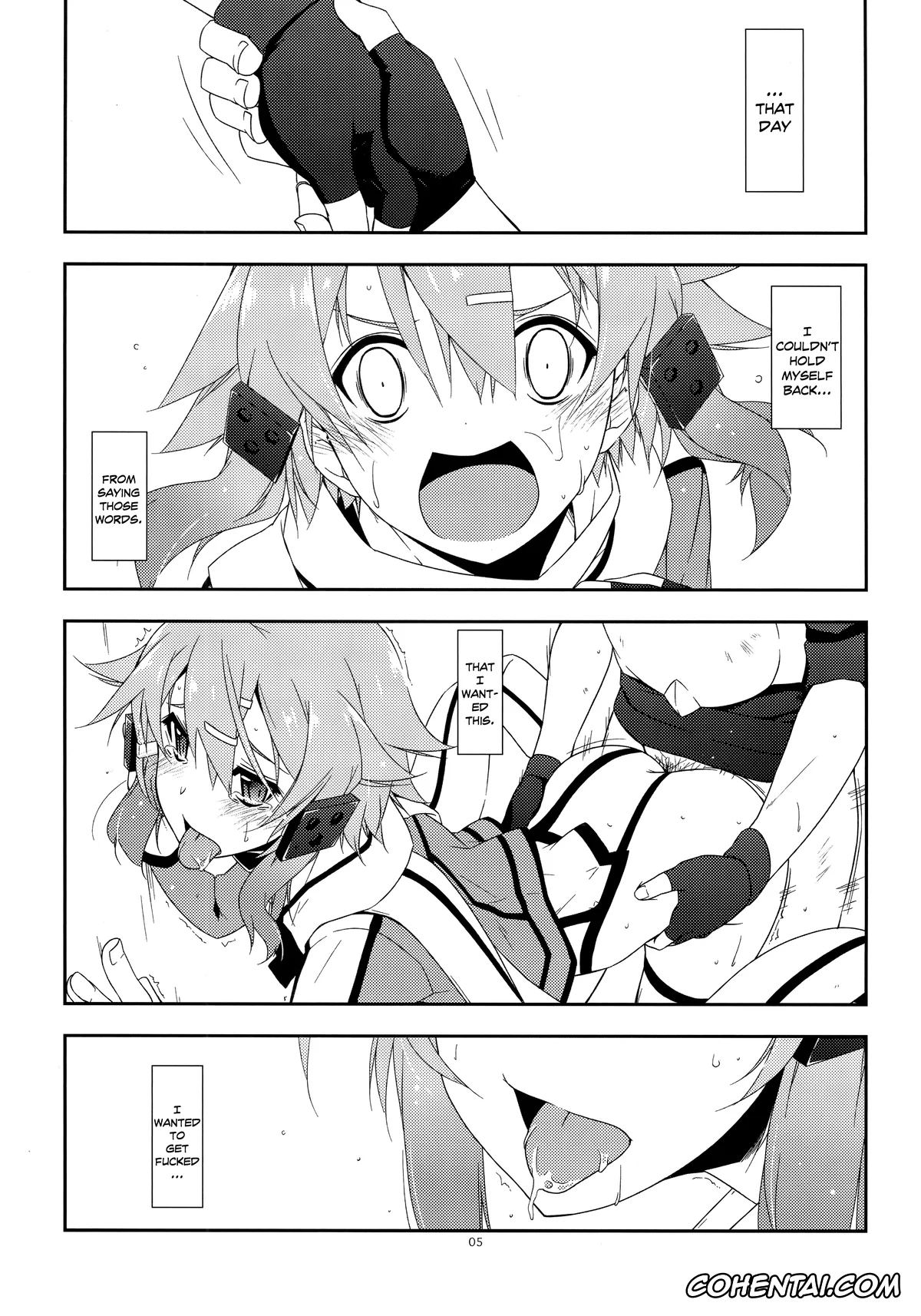 Sword Art Online xxx, Shino Asada | Sinon xxx, Break off (Sword Art Online), pagina 4