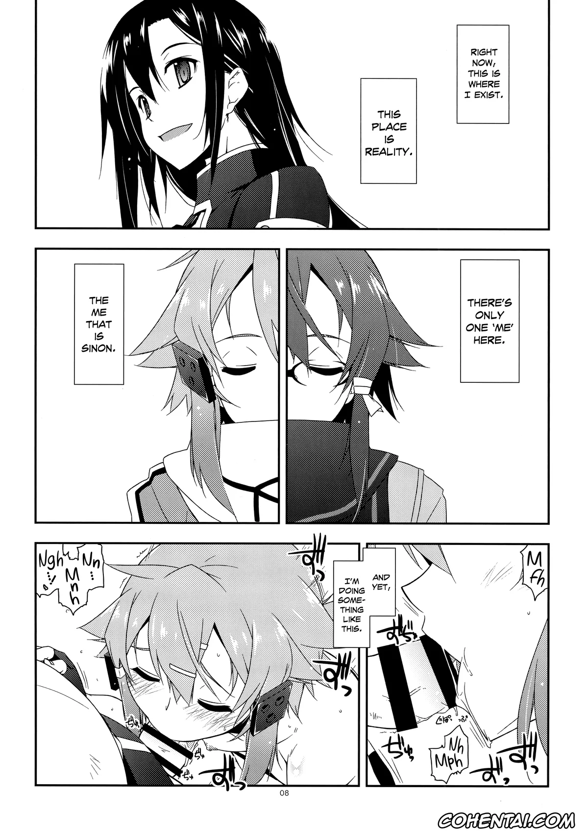 Sword Art Online xxx, Shino Asada | Sinon xxx, Break off (Sword Art Online), pagina 7