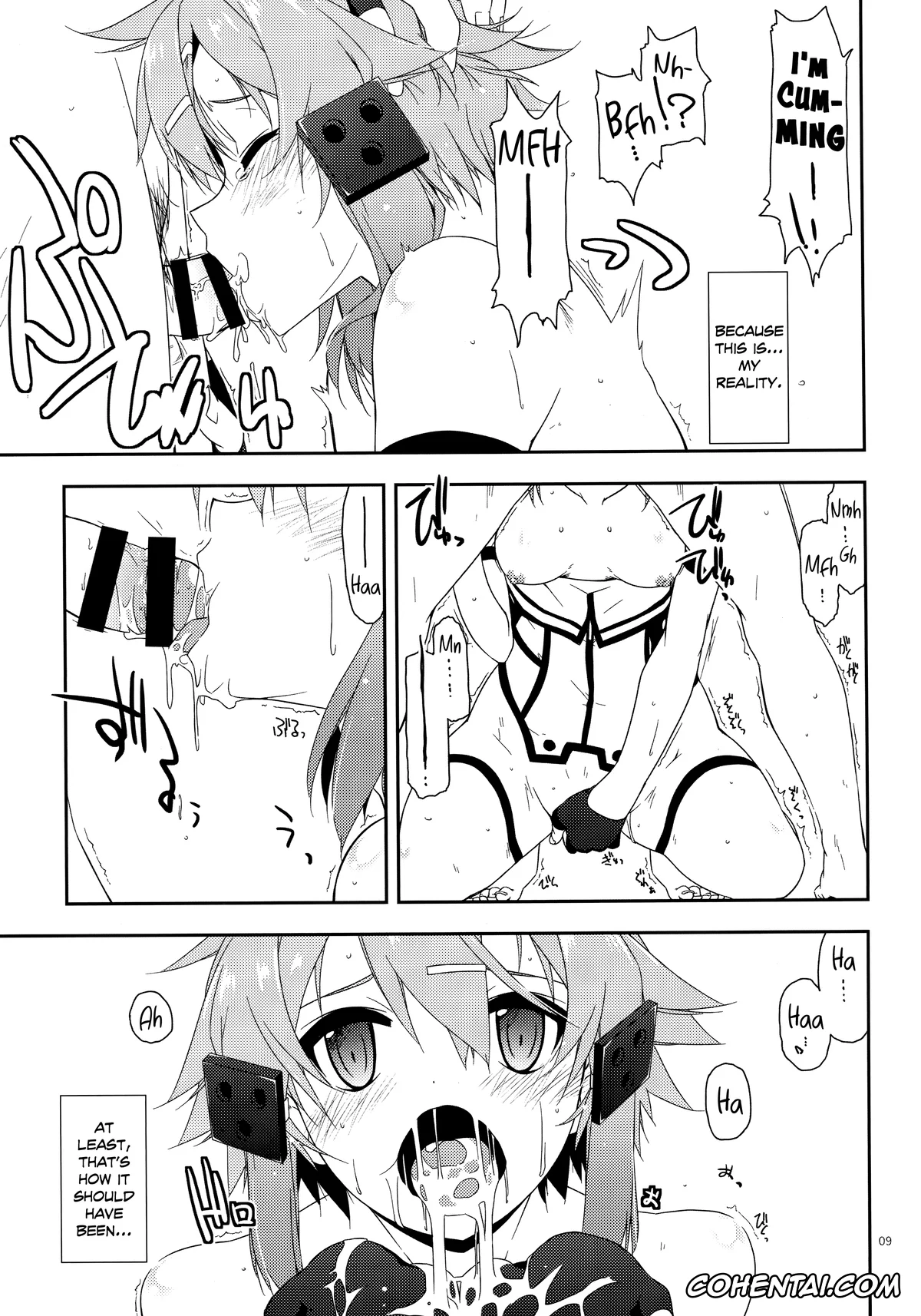 Sword Art Online porno, Shino Asada | Sinon porno, Break off (Sword Art Online), pagina 8