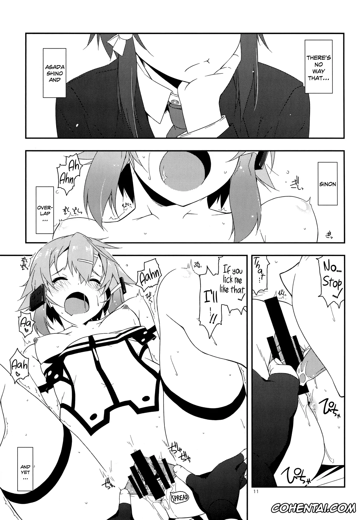 Sword Art Online xxx, Shino Asada | Sinon xxx, Break off (Sword Art Online), pagina 10