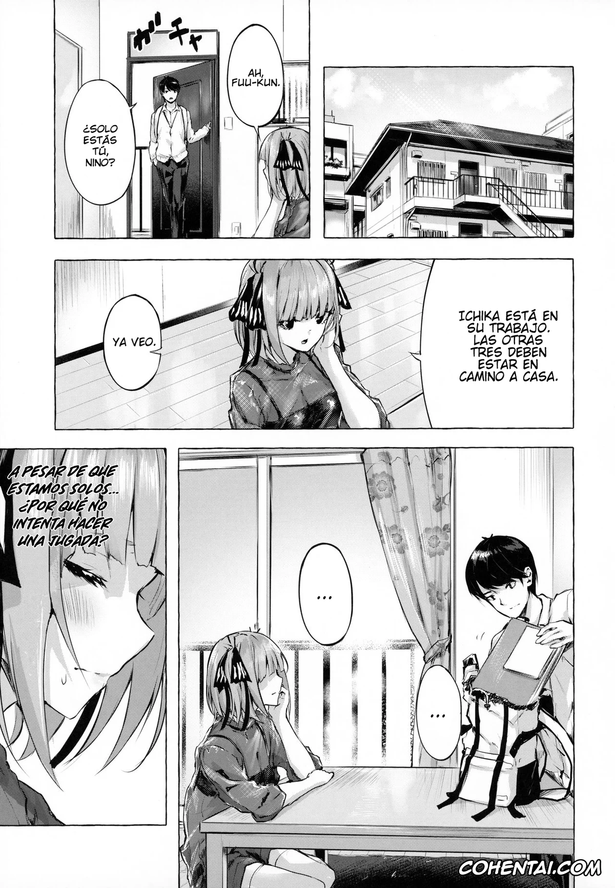 Gotoubun No Hanayome | The Quintessential Quintuplets hentai, Fuutarou Uesugi hentai, Ichika Nakano hentai, Itsuki Nakano hentai, Miku Nakano hentai, Nino Nakano hentai, Yotsuba Nakano hentai, Hanayome no Kakuritsu (Gotoubun no Hanayome), pagina 3