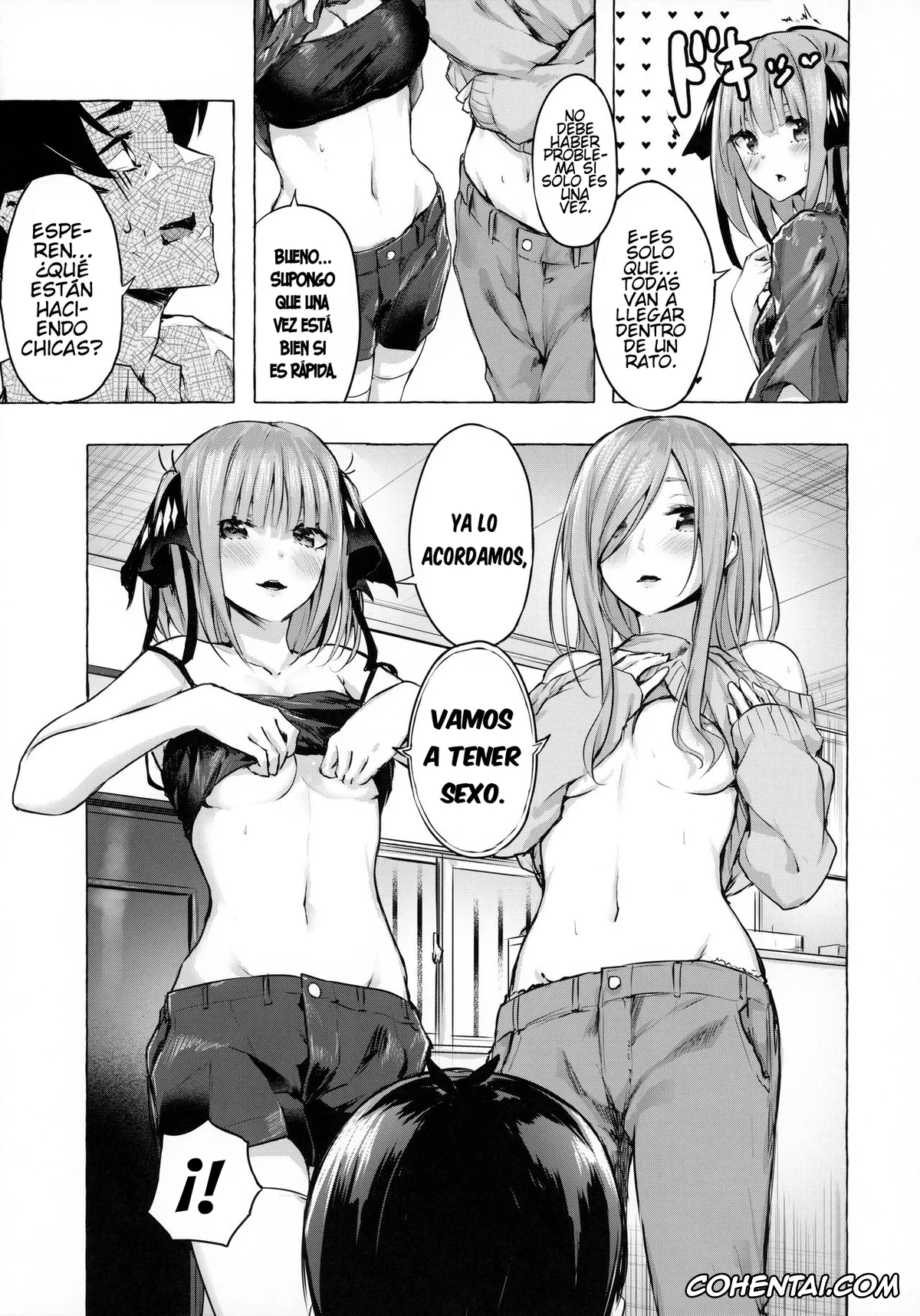 Gotoubun No Hanayome | The Quintessential Quintuplets xxx, Fuutarou Uesugi xxx, Ichika Nakano xxx, Itsuki Nakano xxx, Miku Nakano xxx, Nino Nakano xxx, Yotsuba Nakano xxx, Hanayome no Kakuritsu (Gotoubun no Hanayome), pagina 7