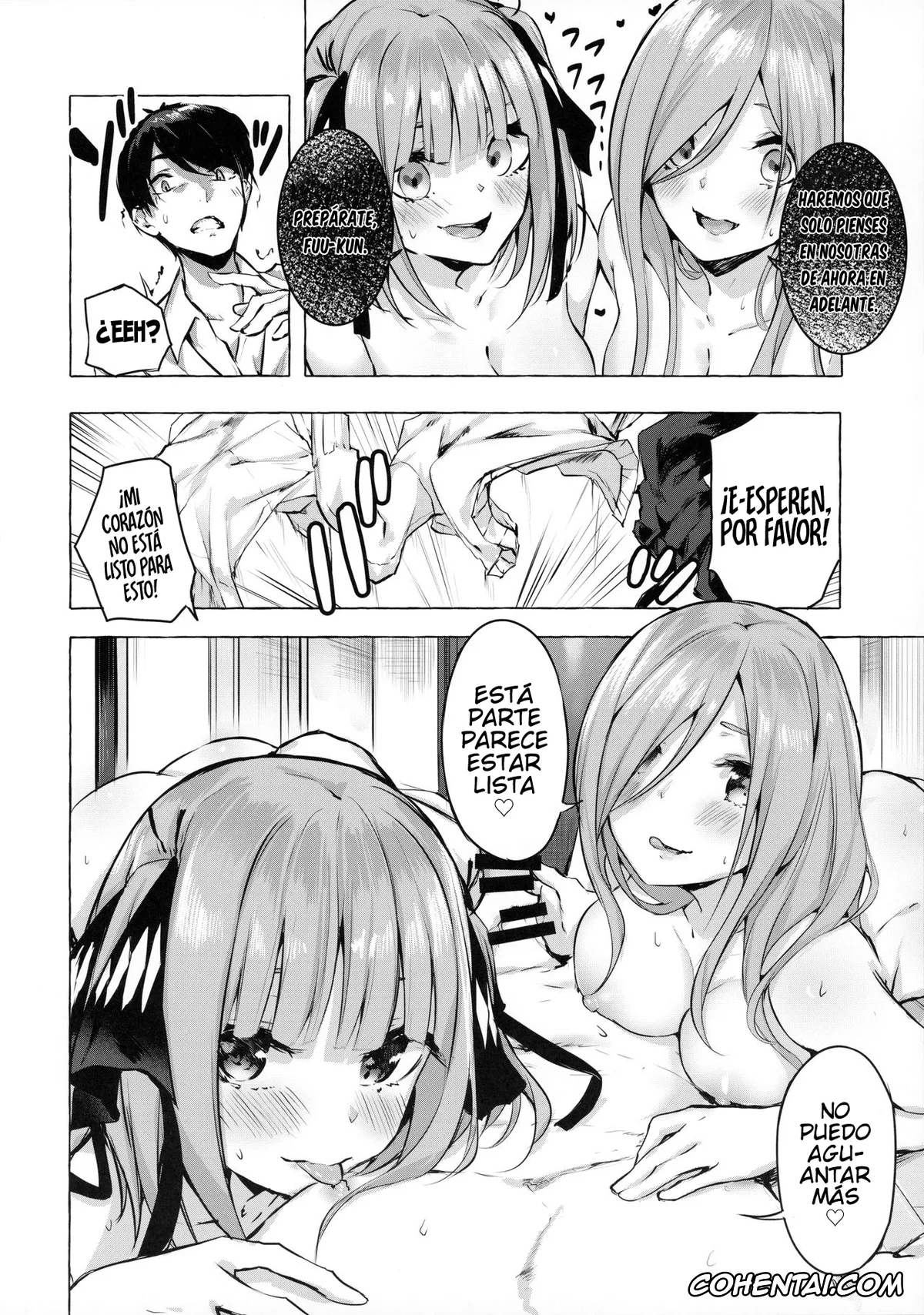 Gotoubun No Hanayome | The Quintessential Quintuplets porno, Fuutarou Uesugi porno, Ichika Nakano porno, Itsuki Nakano porno, Miku Nakano porno, Nino Nakano porno, Yotsuba Nakano porno, Hanayome no Kakuritsu (Gotoubun no Hanayome), pagina 8