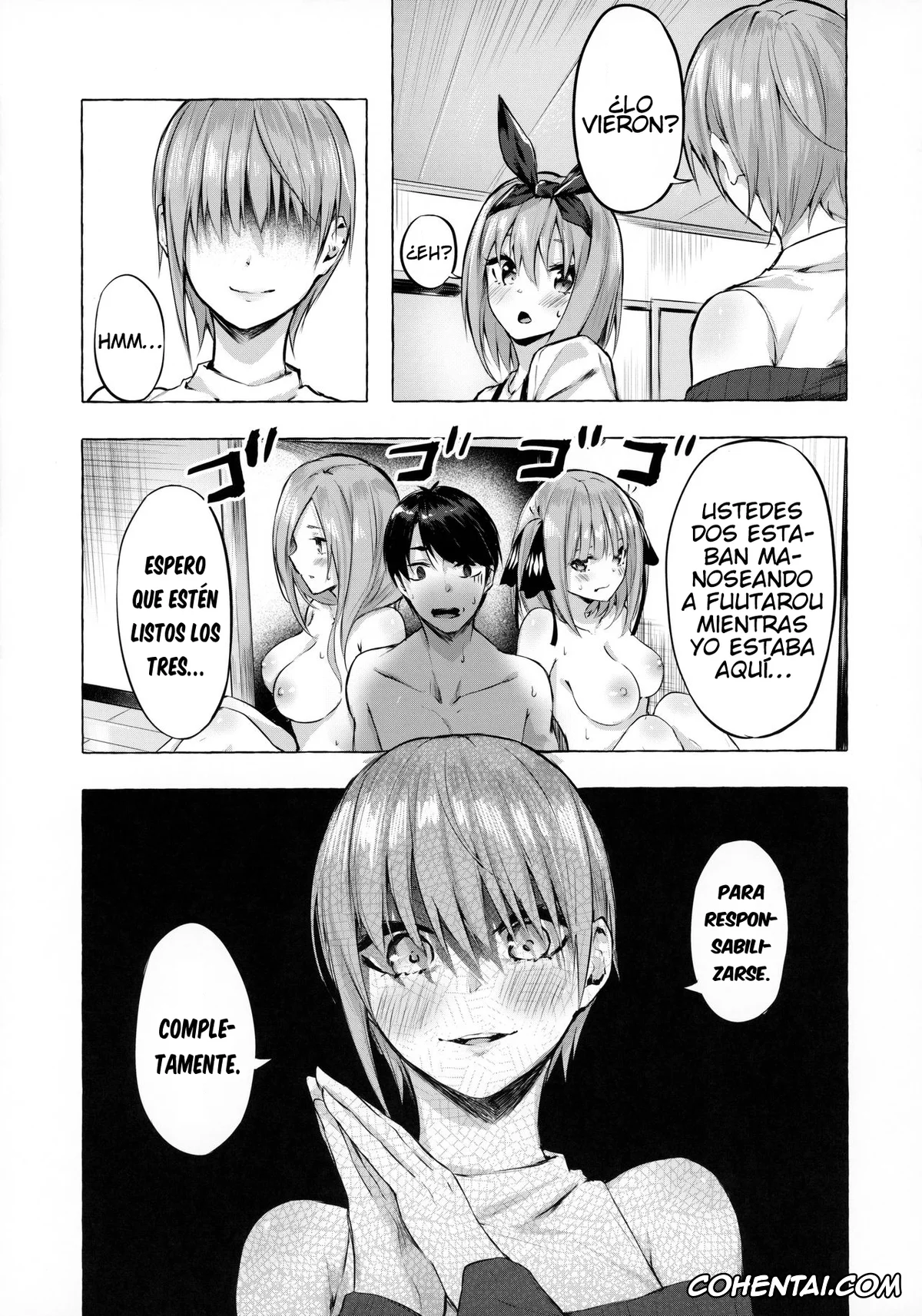 Gotoubun No Hanayome | The Quintessential Quintuplets hentai, Fuutarou Uesugi hentai, Ichika Nakano hentai, Itsuki Nakano hentai, Miku Nakano hentai, Nino Nakano hentai, Yotsuba Nakano hentai, Hanayome no Kakuritsu (Gotoubun no Hanayome), pagina 15