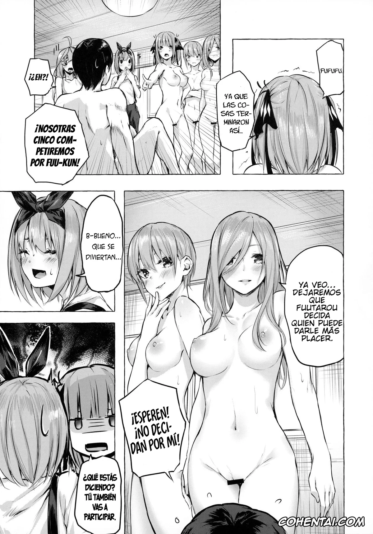 Gotoubun No Hanayome | The Quintessential Quintuplets porno, Fuutarou Uesugi porno, Ichika Nakano porno, Itsuki Nakano porno, Miku Nakano porno, Nino Nakano porno, Yotsuba Nakano porno, Hanayome no Kakuritsu (Gotoubun no Hanayome), pagina 17